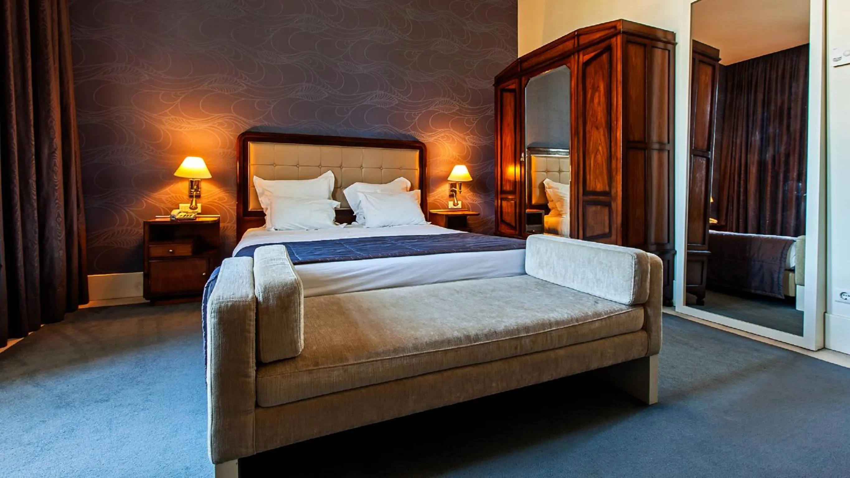 King Room with Hot Tub and Garden View in Curia Palace Hotel & Spa