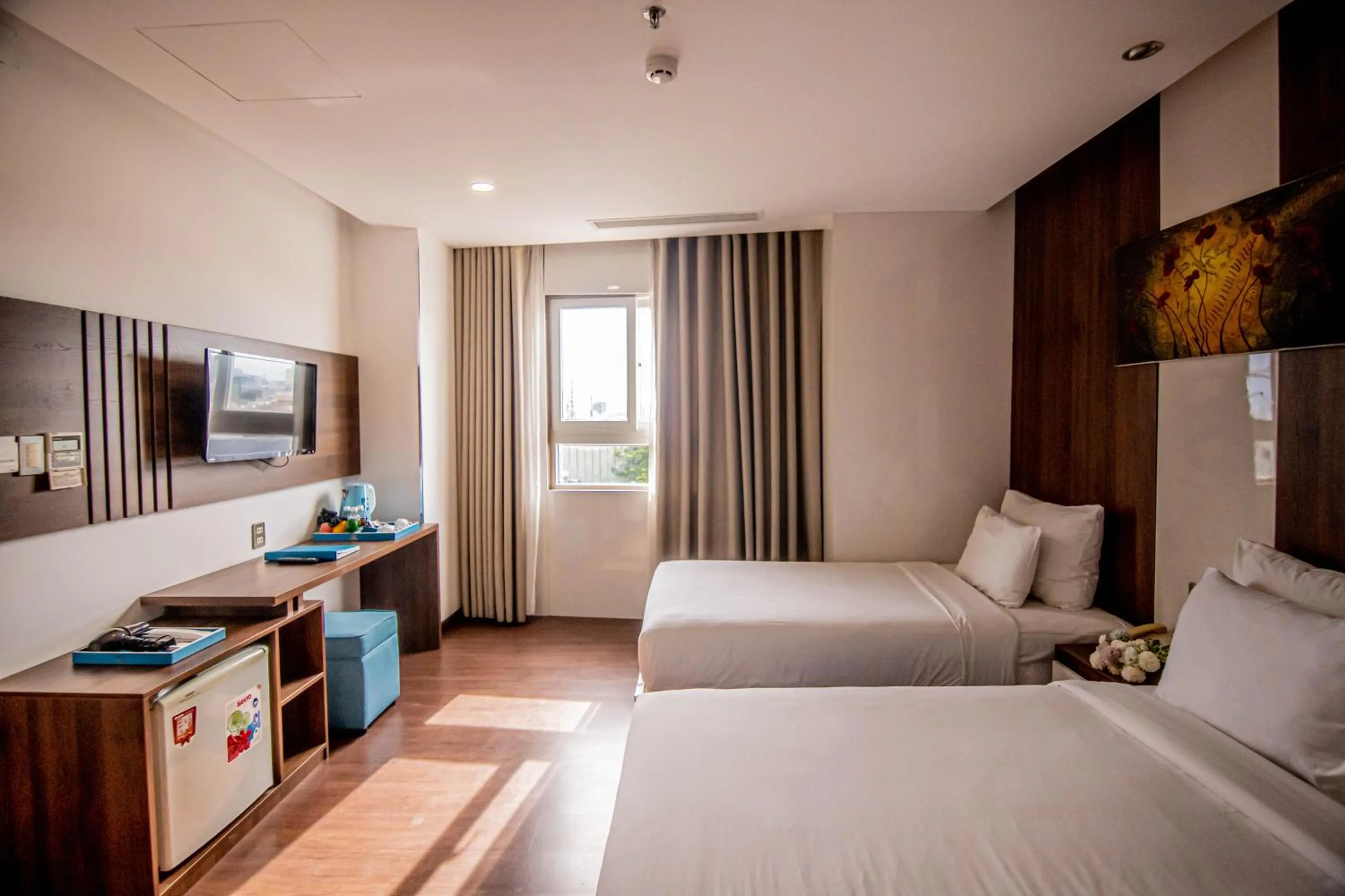 Triple Room with City View in Gold Hotel Da Nang by Haviland