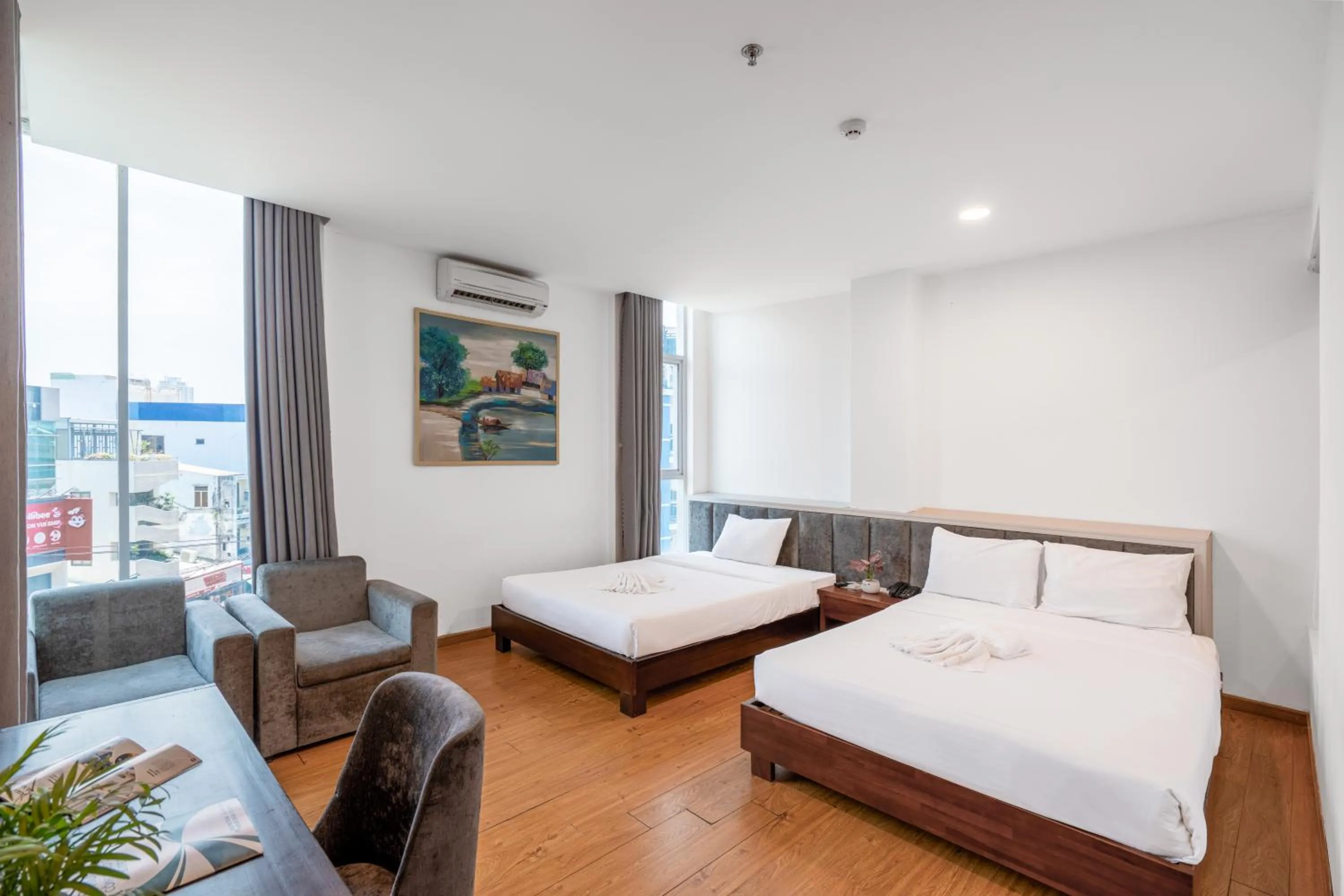 Triple Room with City View - single occupancy in Tarasa Hotel