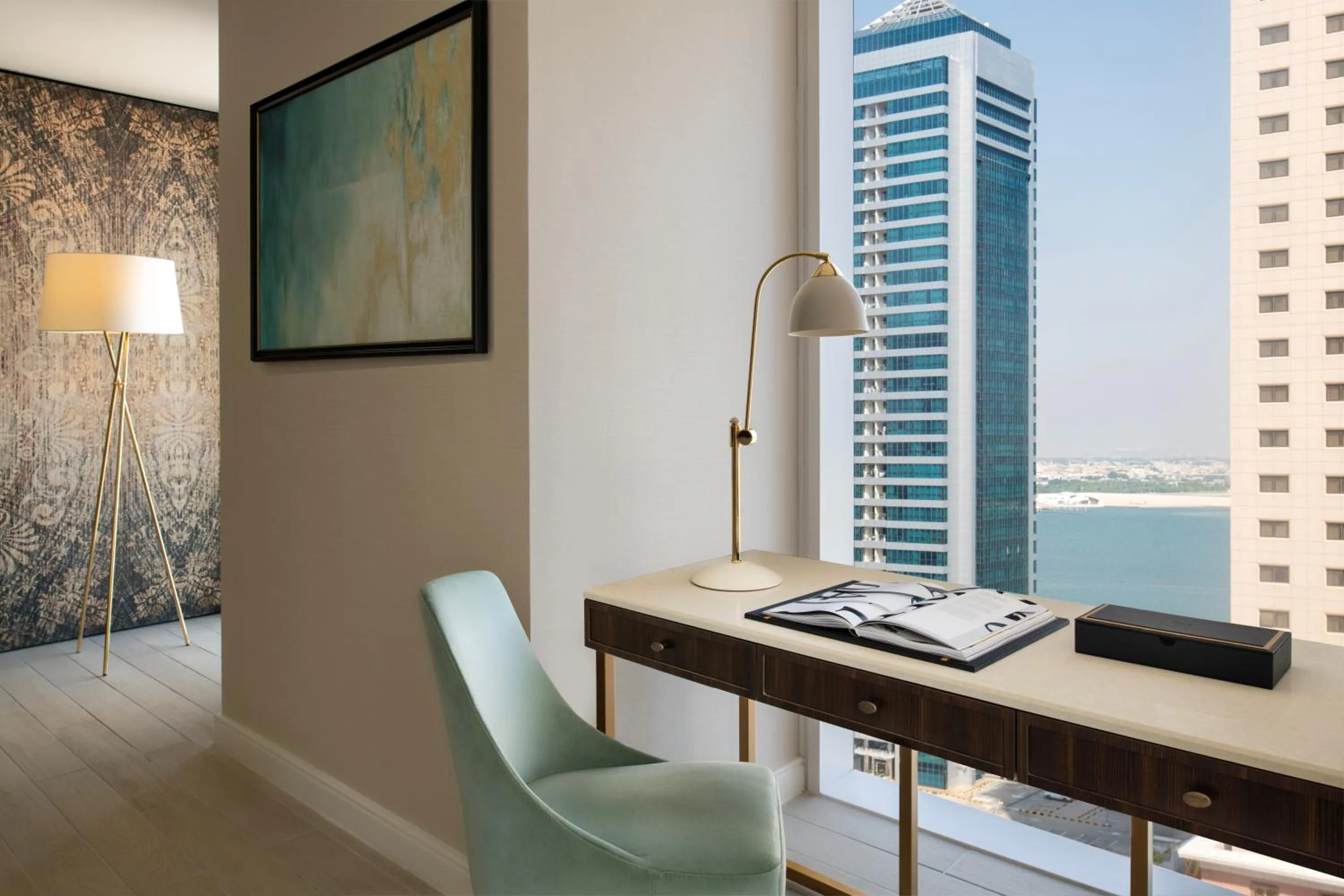 Family Suite 1 King & 2 Doubles in Dusit Doha Hotel