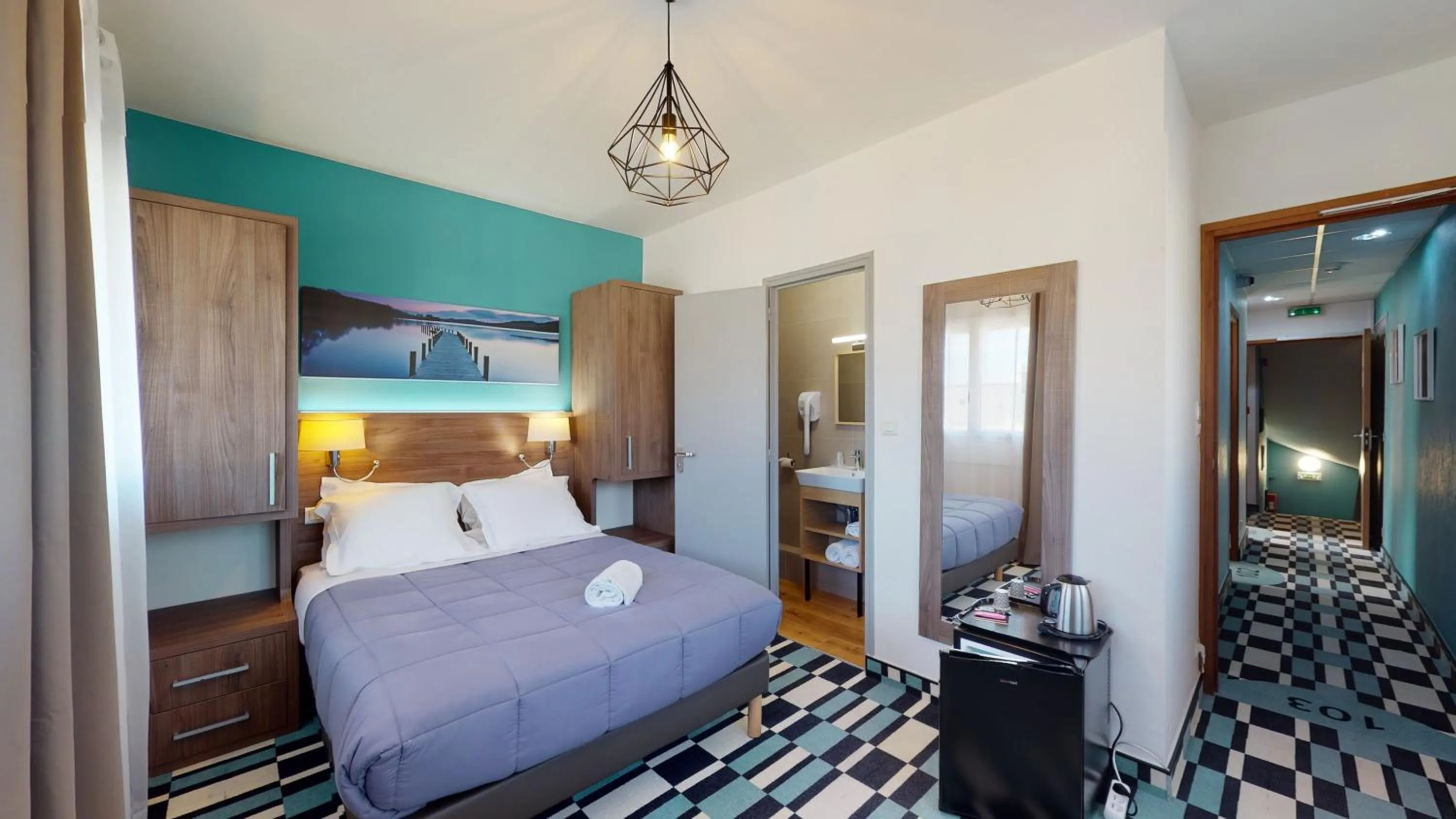 Comfort Double Room in Hôtel Les Pieux En Cotentin