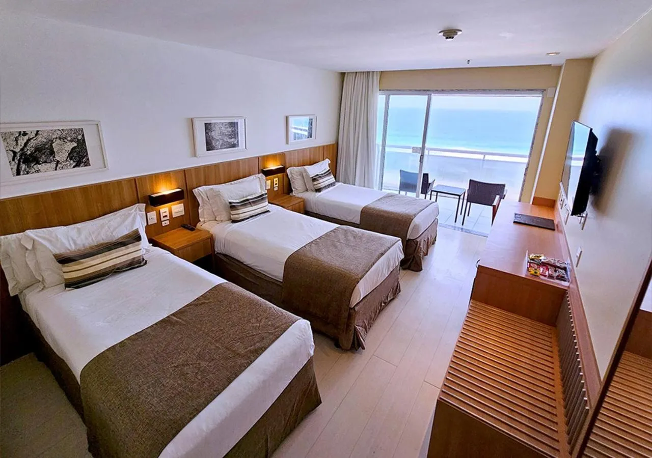 Quarto Super Deluxe vista Frontal Mar com Banheira de Hidromassagem e Varanda in Riale Brisa Barra