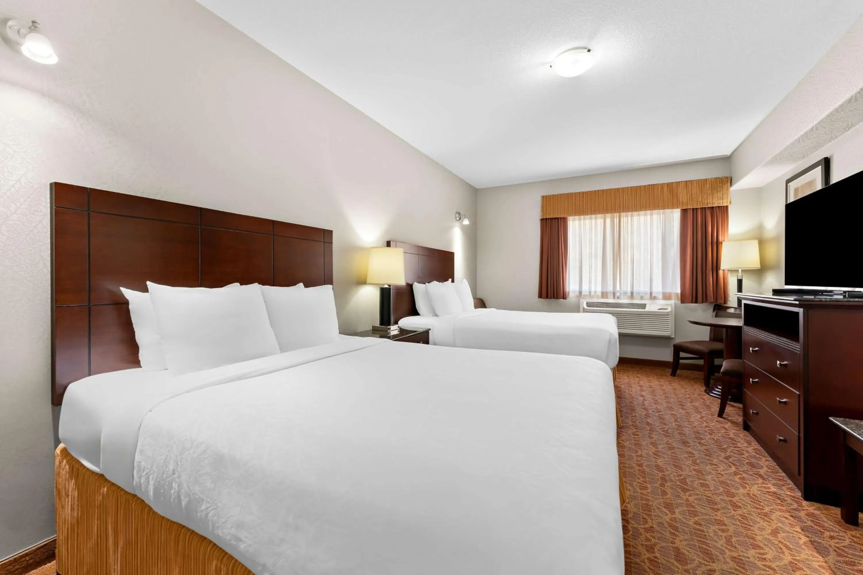 Deluxe Queen Room with Two Queen Beds - Non-Smoking in Best Western Williams Lake