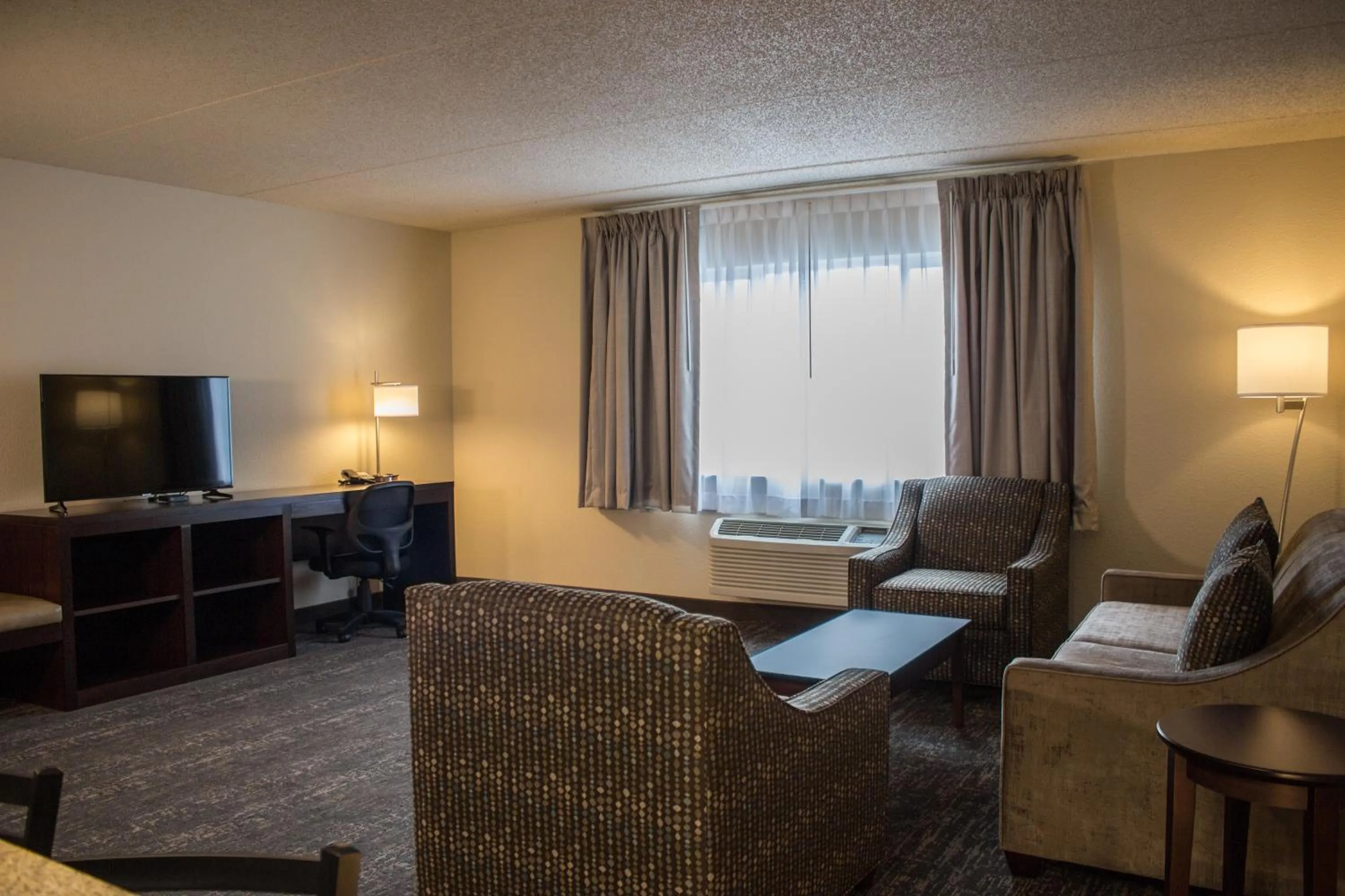 Deluxe Two Room King Suite - Disability Access - Non-Smoking  in Cobblestone Suites - Oshkosh