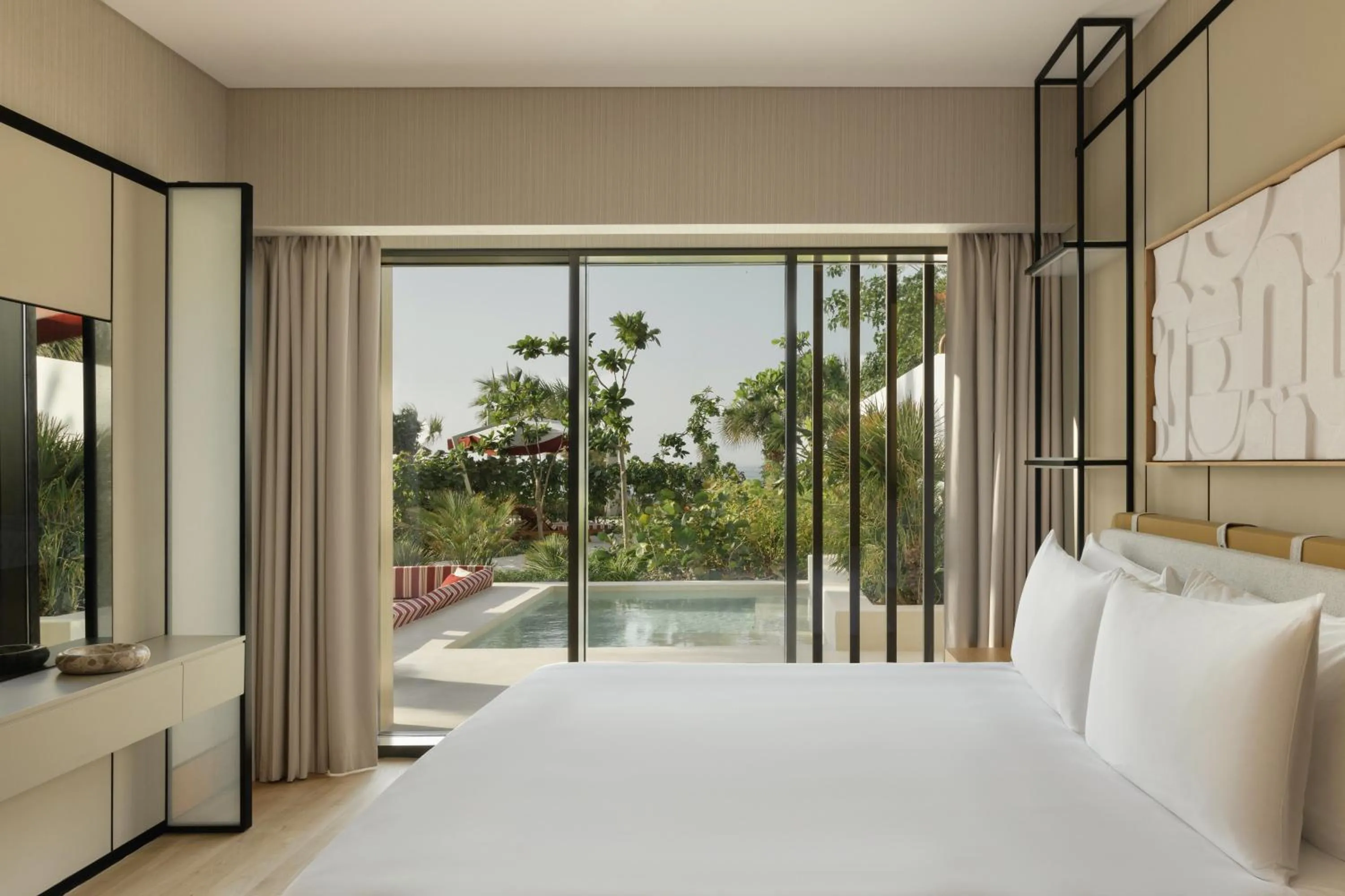 One-Bedroom Beach Suite with Private Pool in Delano Dubai at Bluewaters