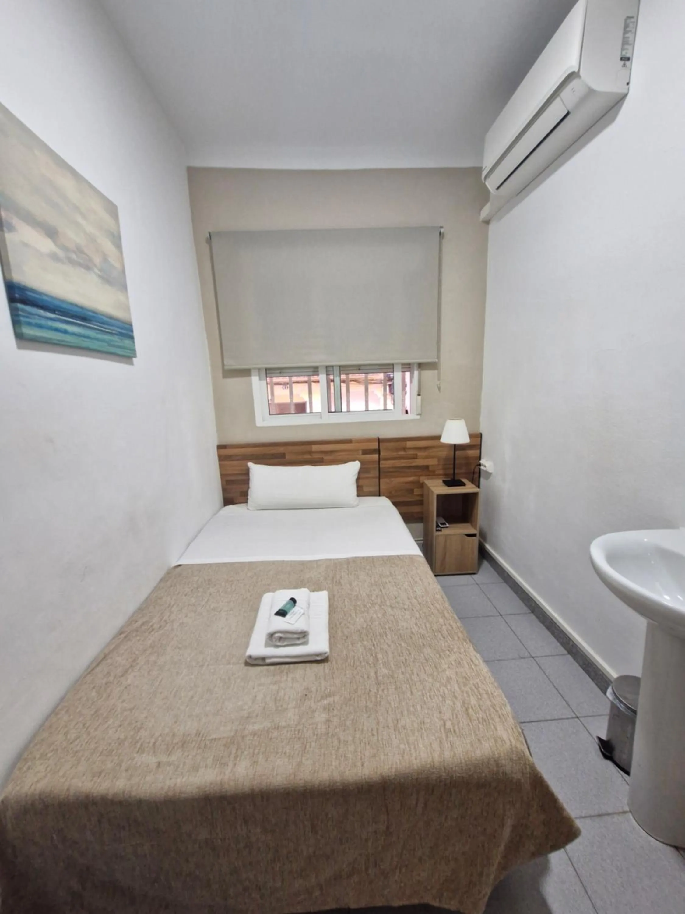 Single Room with Shared Bathroom in Hostal Elkano