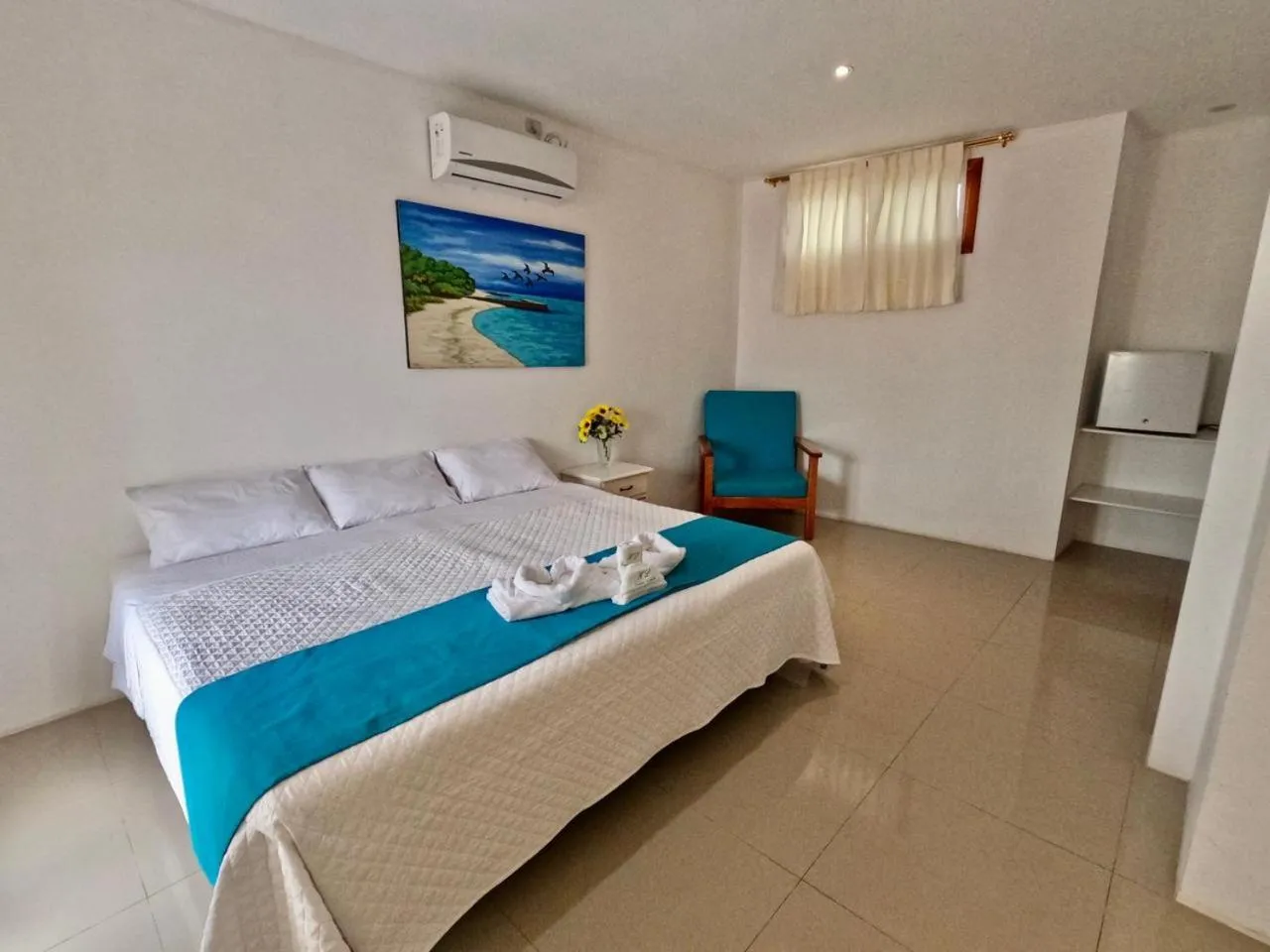 Superior Double Room in Galápagos Isabela Hotel Loja