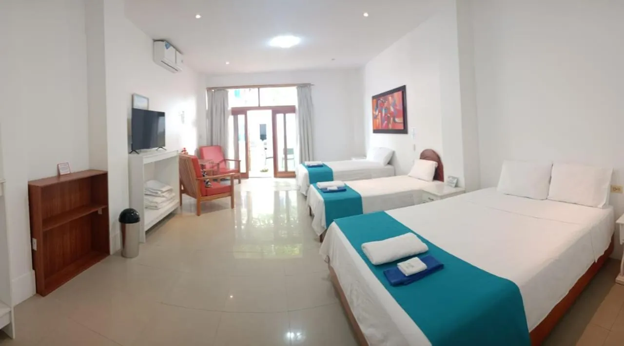 Deluxe Quadruple Room - single occupancy in Galápagos Isabela Hotel Loja