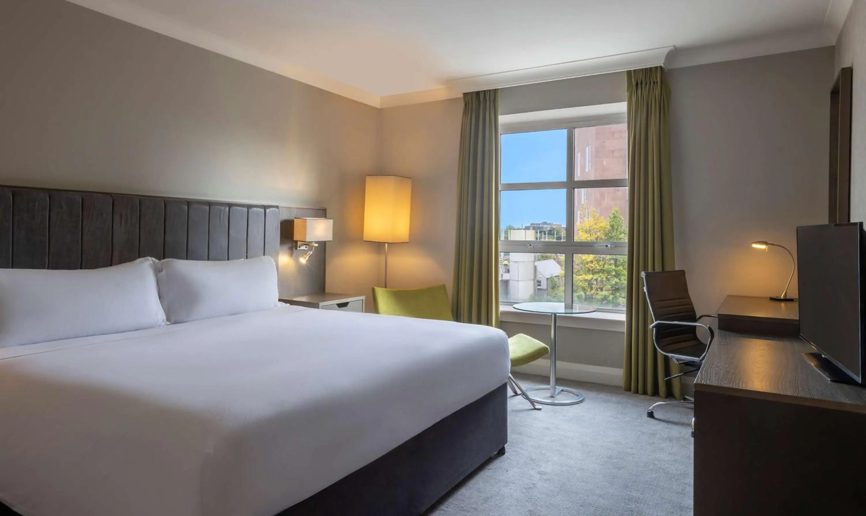 Superior Double with Canal View in Hilton Dublin