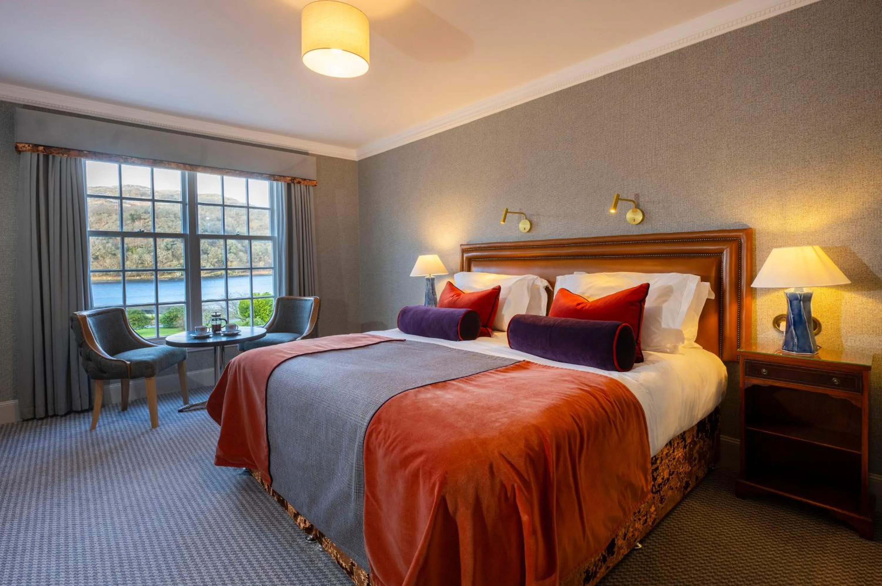 Standard Double or Twin Room with Sea View in Knipoch House Hotel