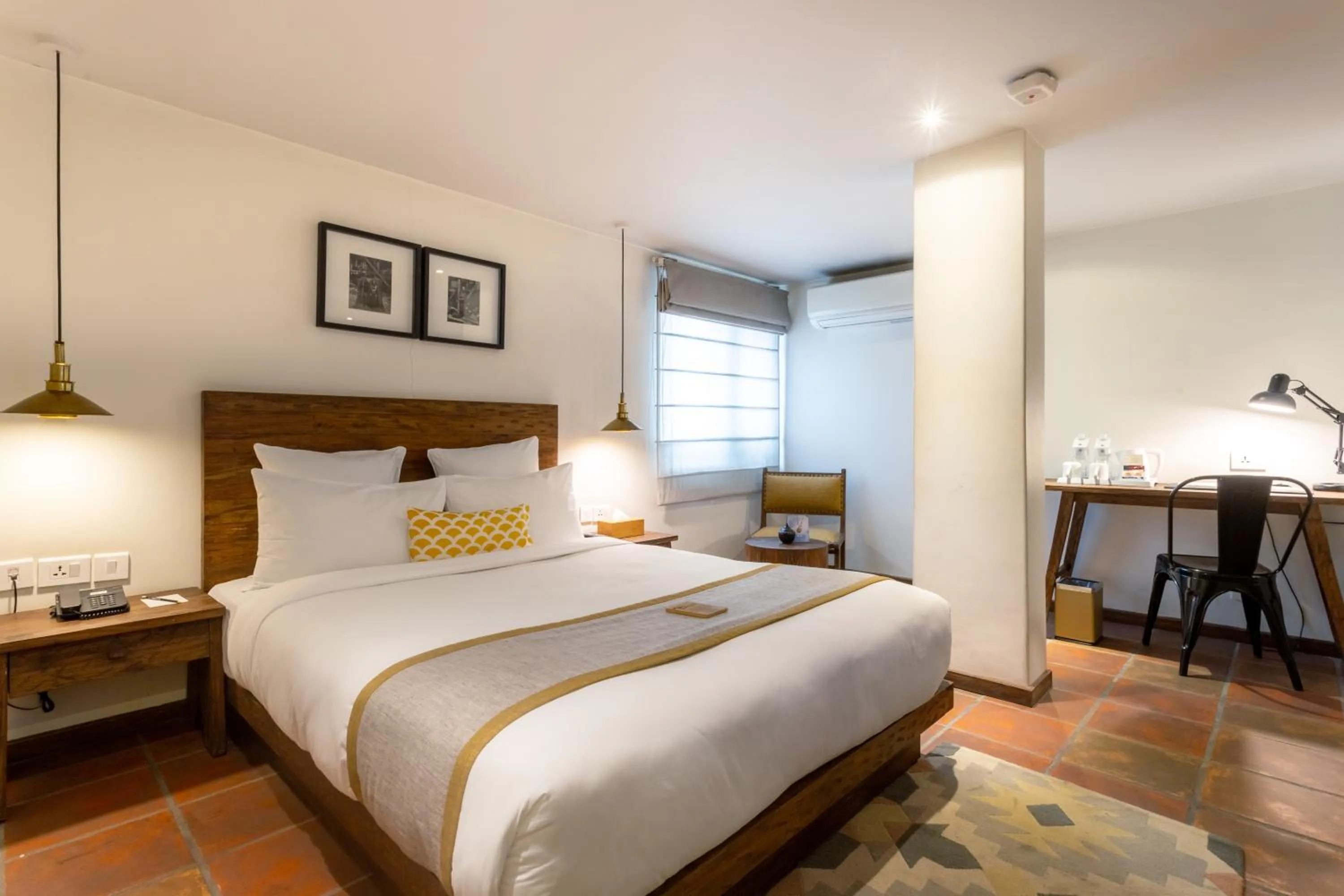 Deluxe Double Room - single occupancy in Hotel Roadhouse, Thamel, Kathmandu- Contemporary Boutique