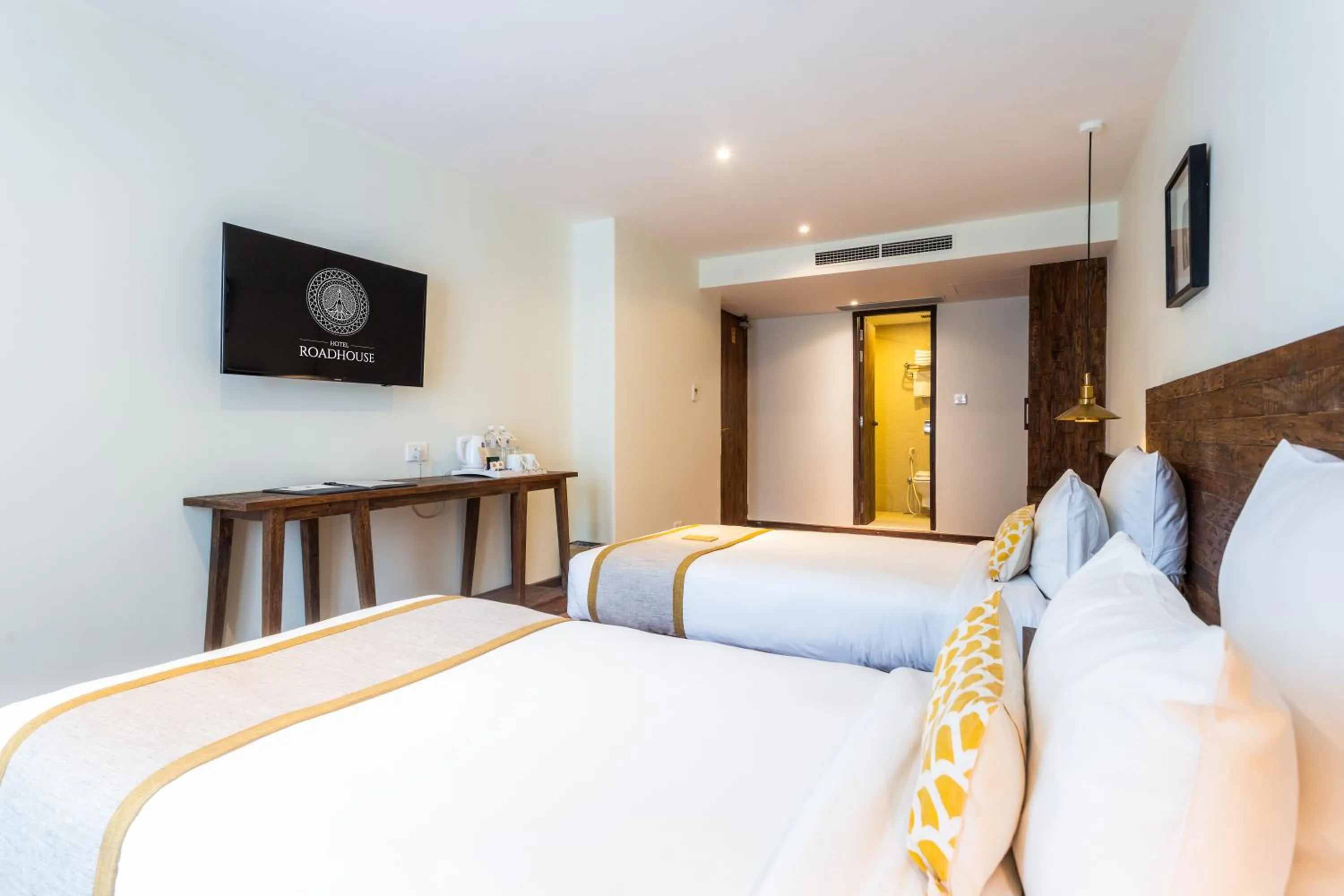 Deluxe Twin Room - single occupancy in Hotel Roadhouse, Thamel, Kathmandu- Contemporary Boutique