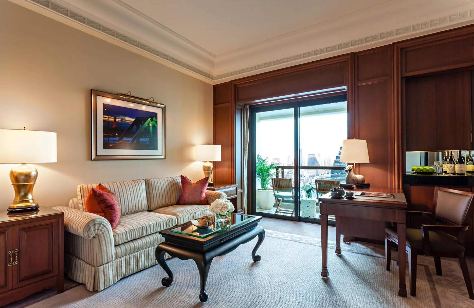 Twin Room with Balcony in The Peninsula Bangkok