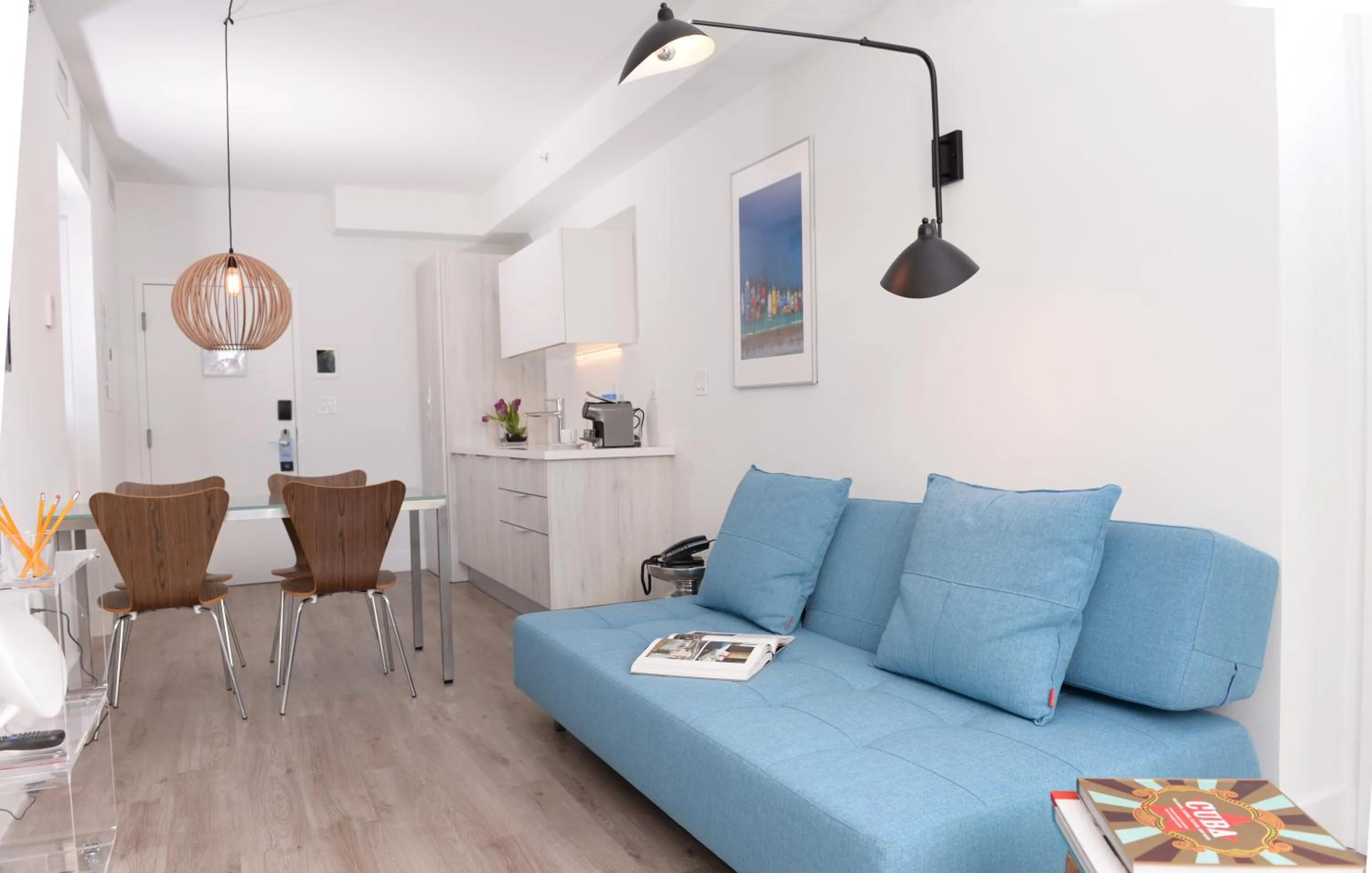 Oceanside 2 Bedroom Suite with Kitchenette and Balcony in 6080 Design Hotel by Eskape Collection