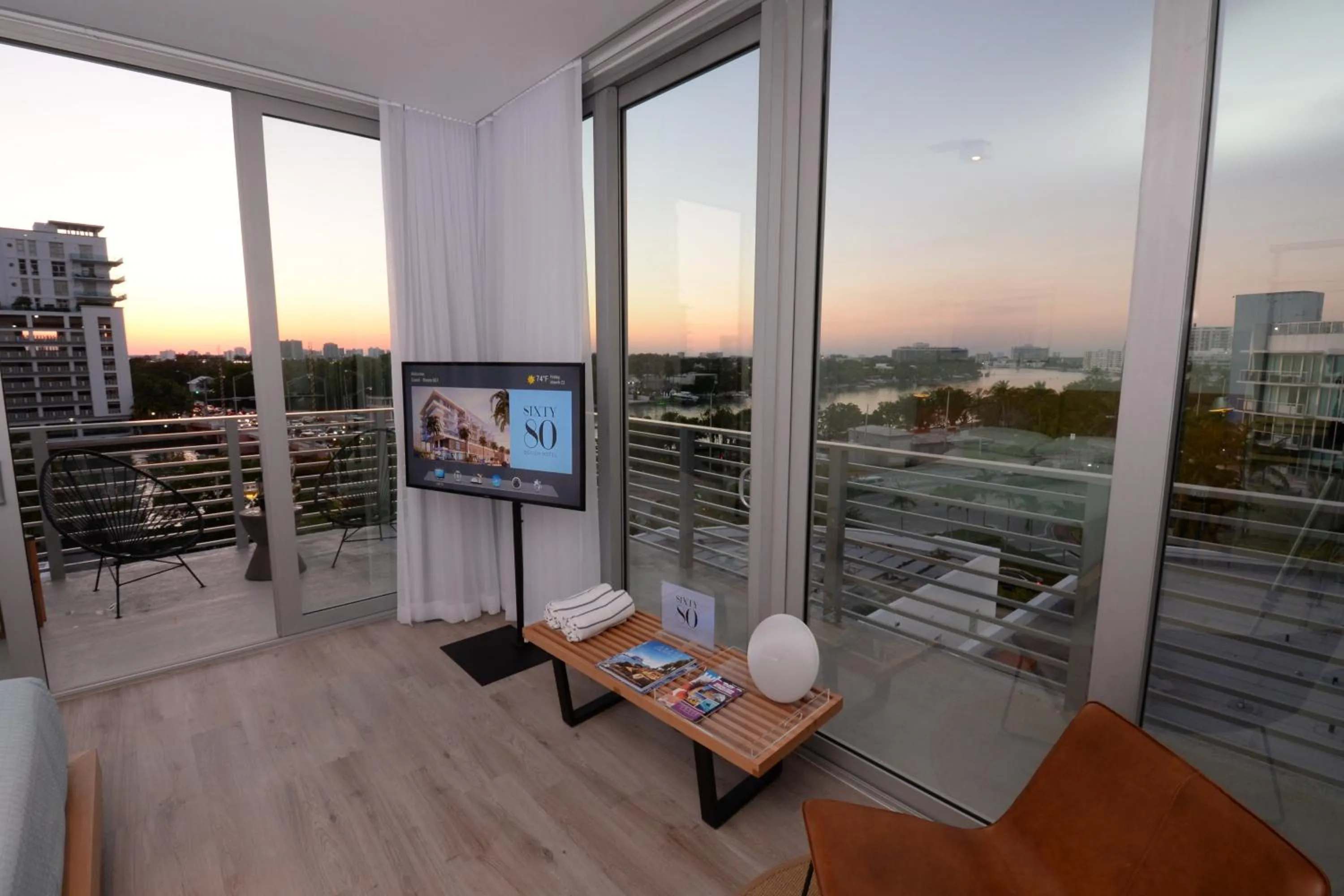 Penthouse Corner Studio with Kitchenette and Terrace in 6080 Design Hotel by Eskape Collection