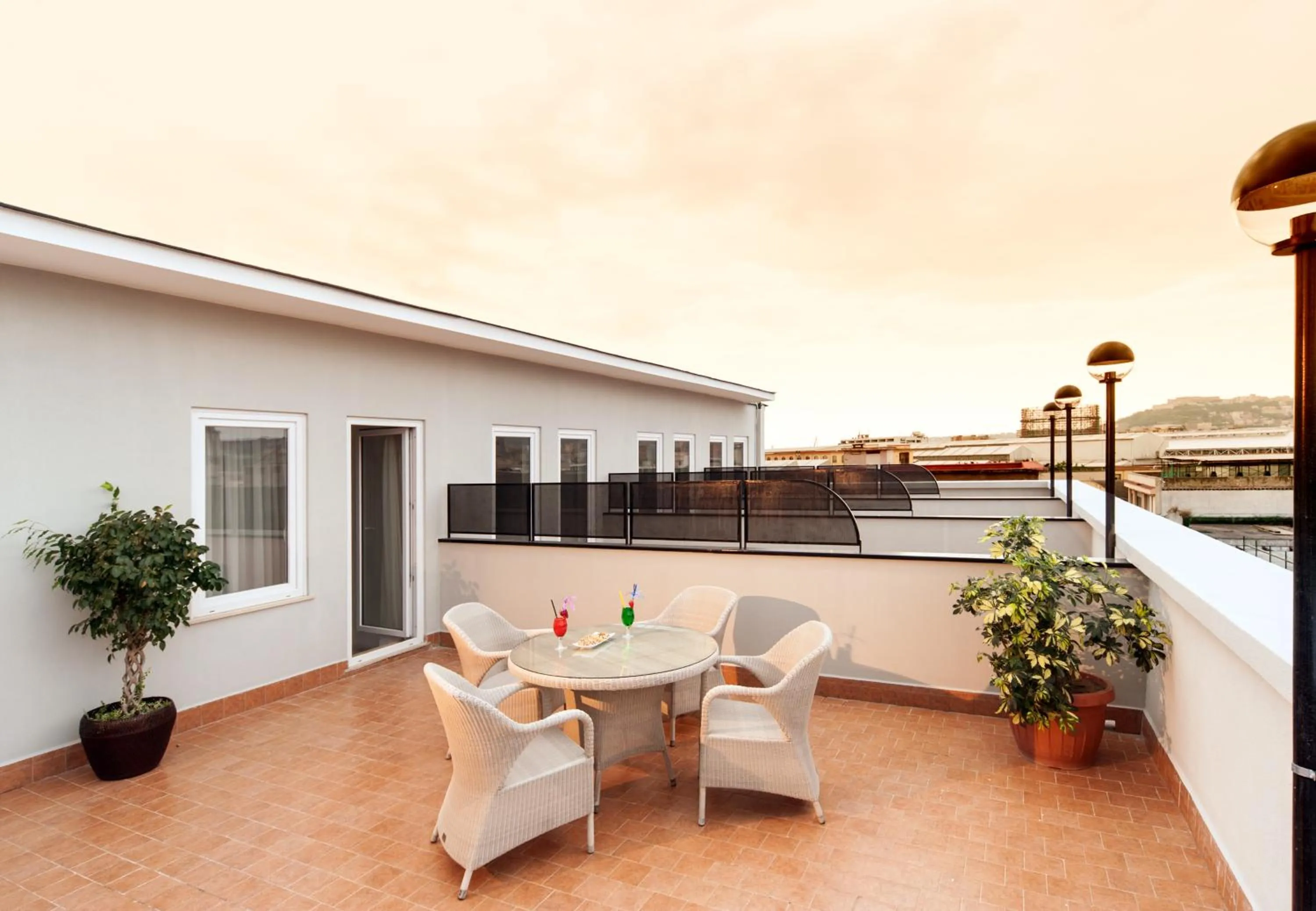 Double Room with Terrace in Hotel Tiempo