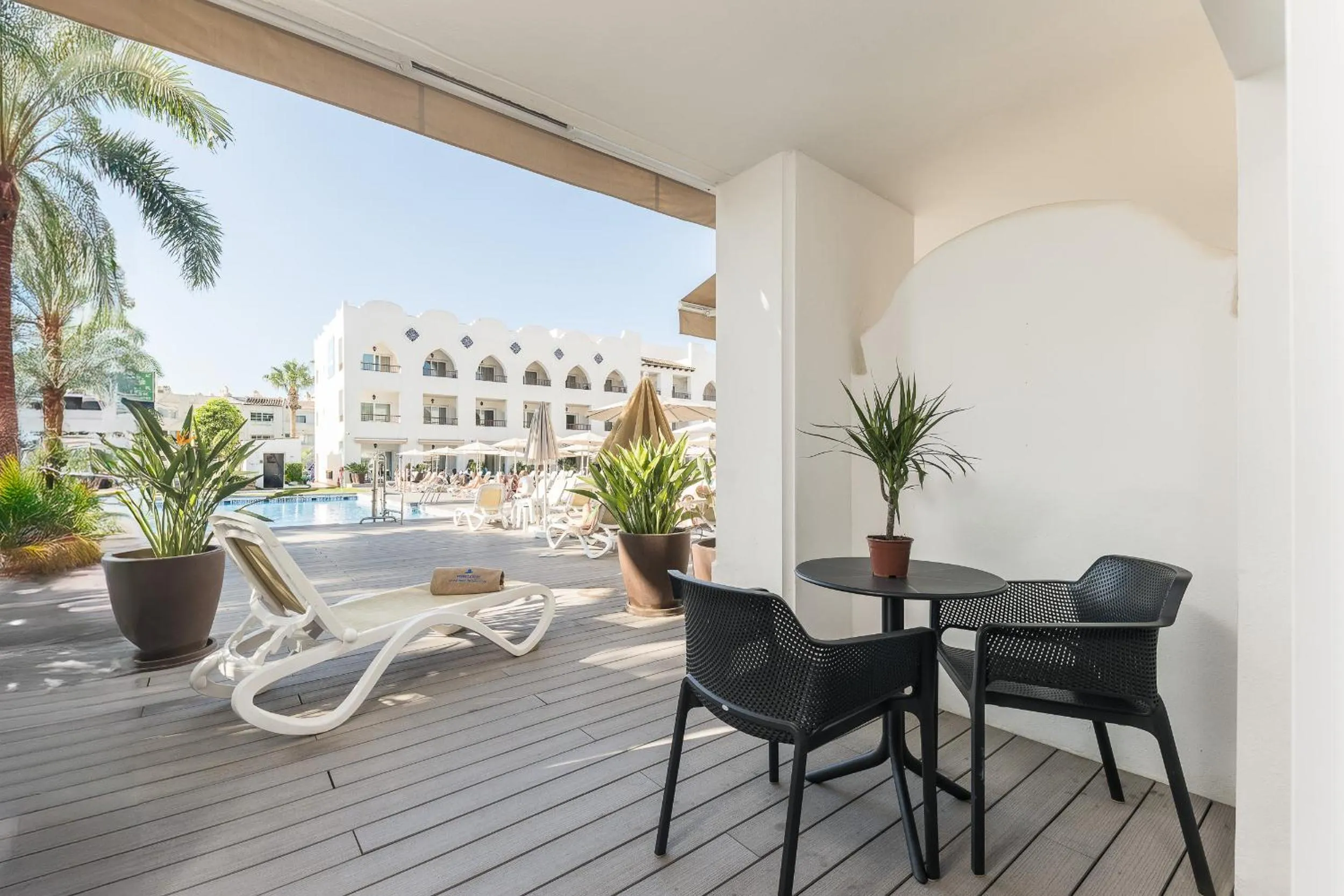 Twin Room with Pool Access (2 Adults + 1 Child) - single occupancy in Mac Puerto Marina Benalmádena