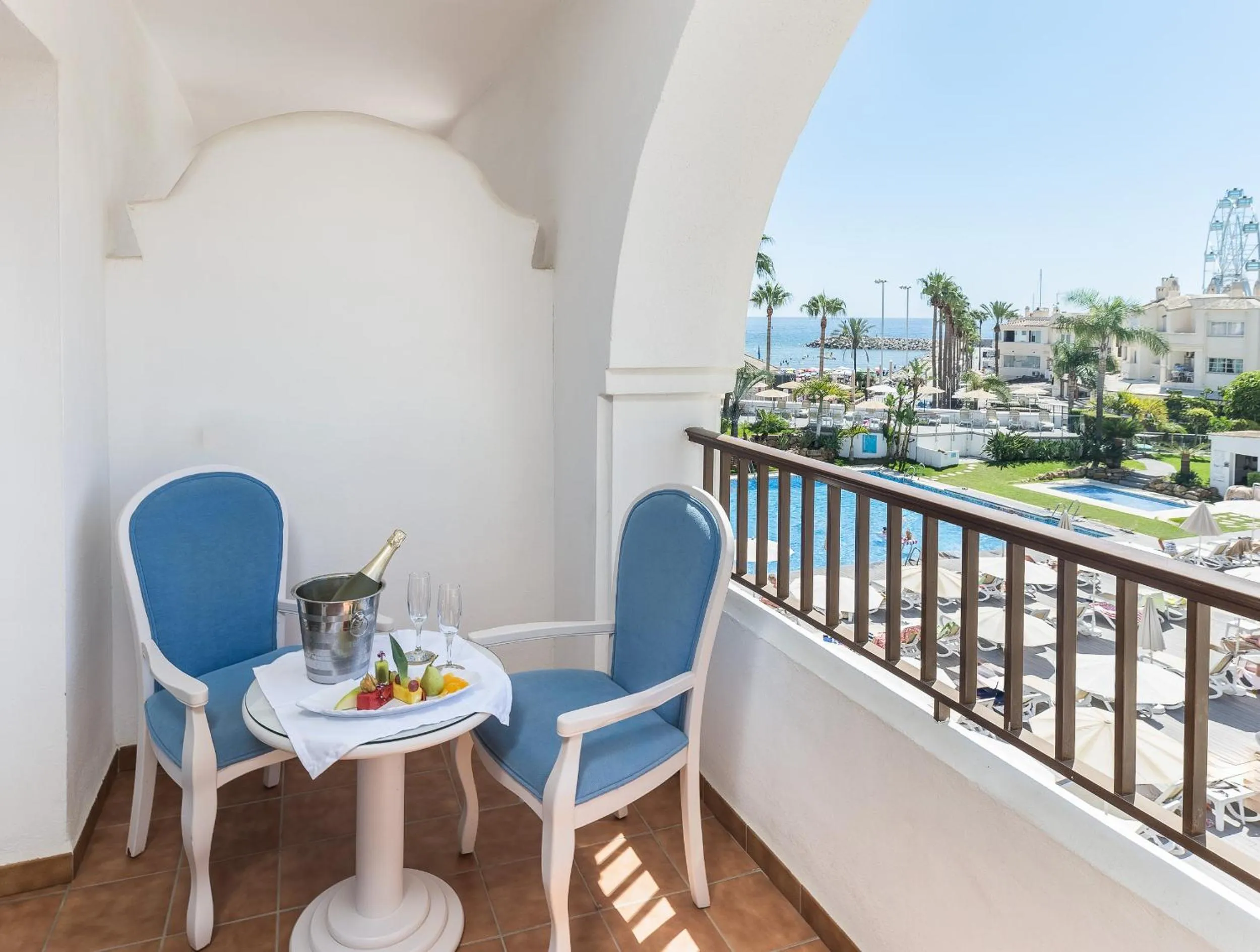 Double or Twin Room with Side Sea View in Mac Puerto Marina Benalmádena