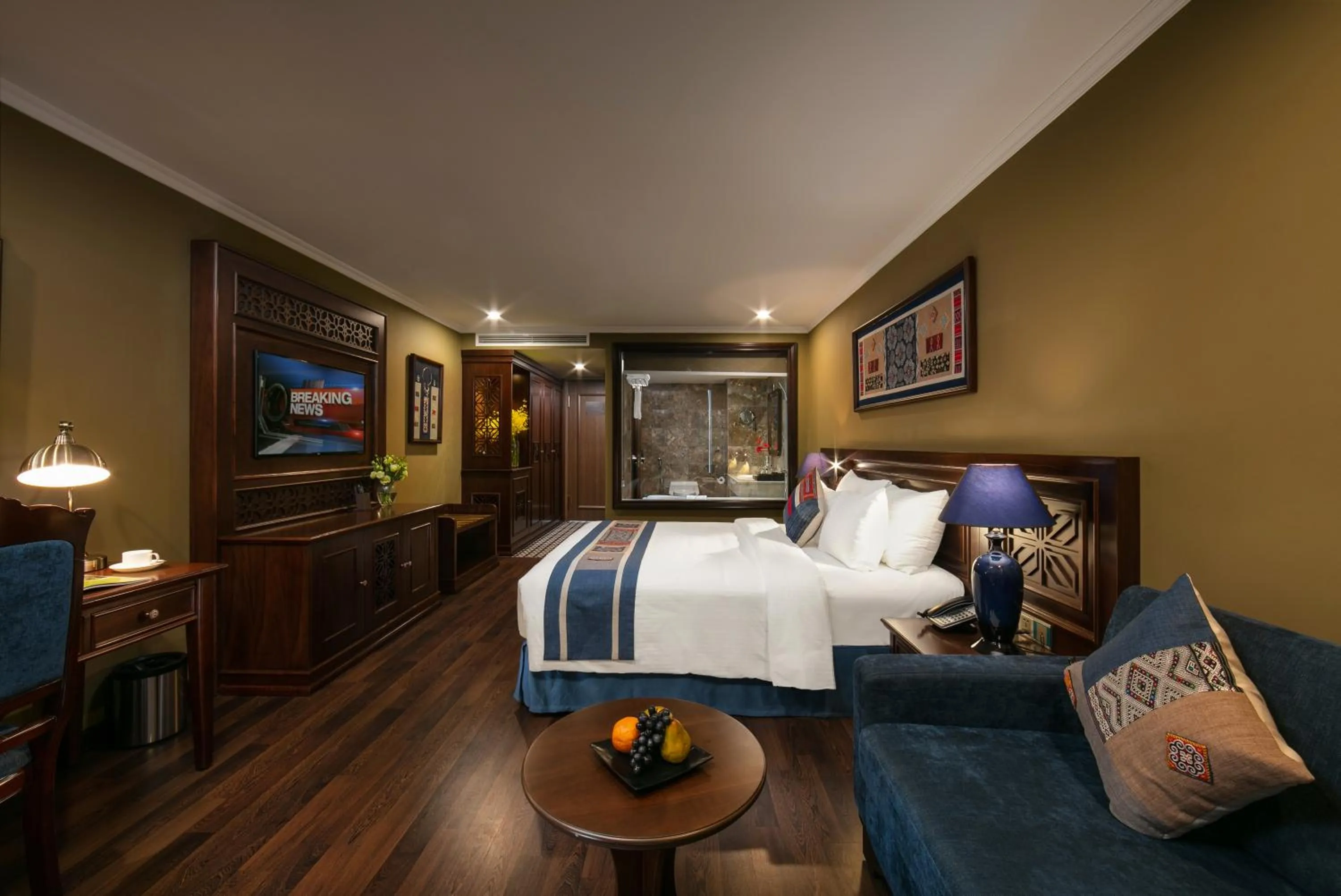 Superior City Double or Twin Room in Pistachio Hotel Sapa