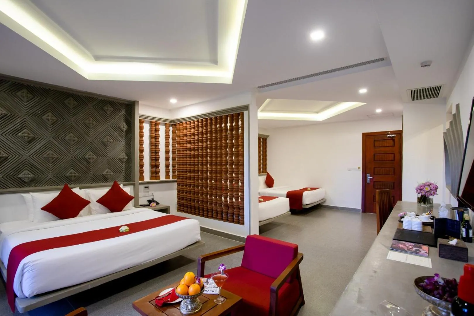 Deluxe Triple Room in Khmer Mansion Residence