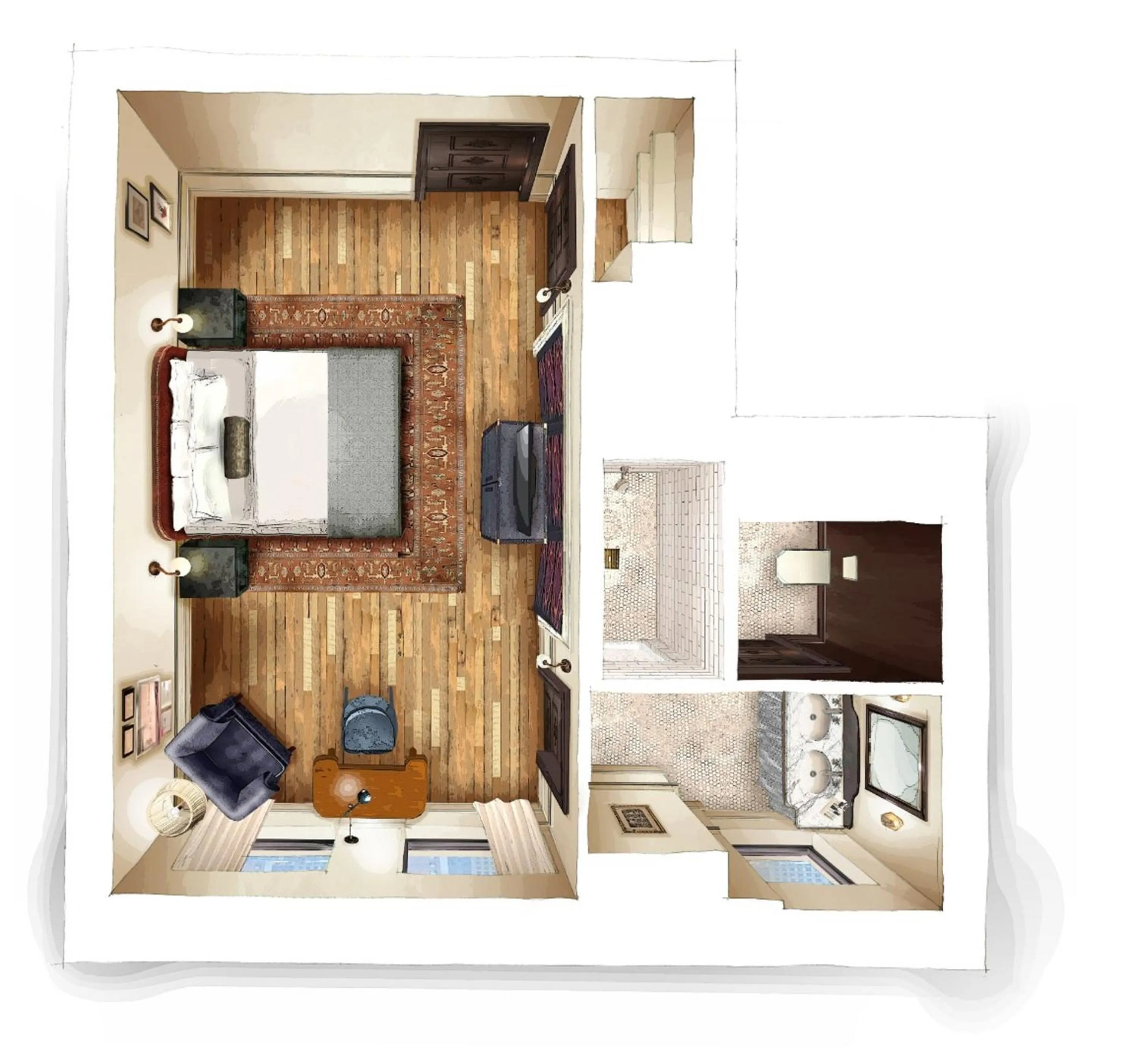 Atrium Studio (Mobility/Hearing Accessible) in The Ned NoMad