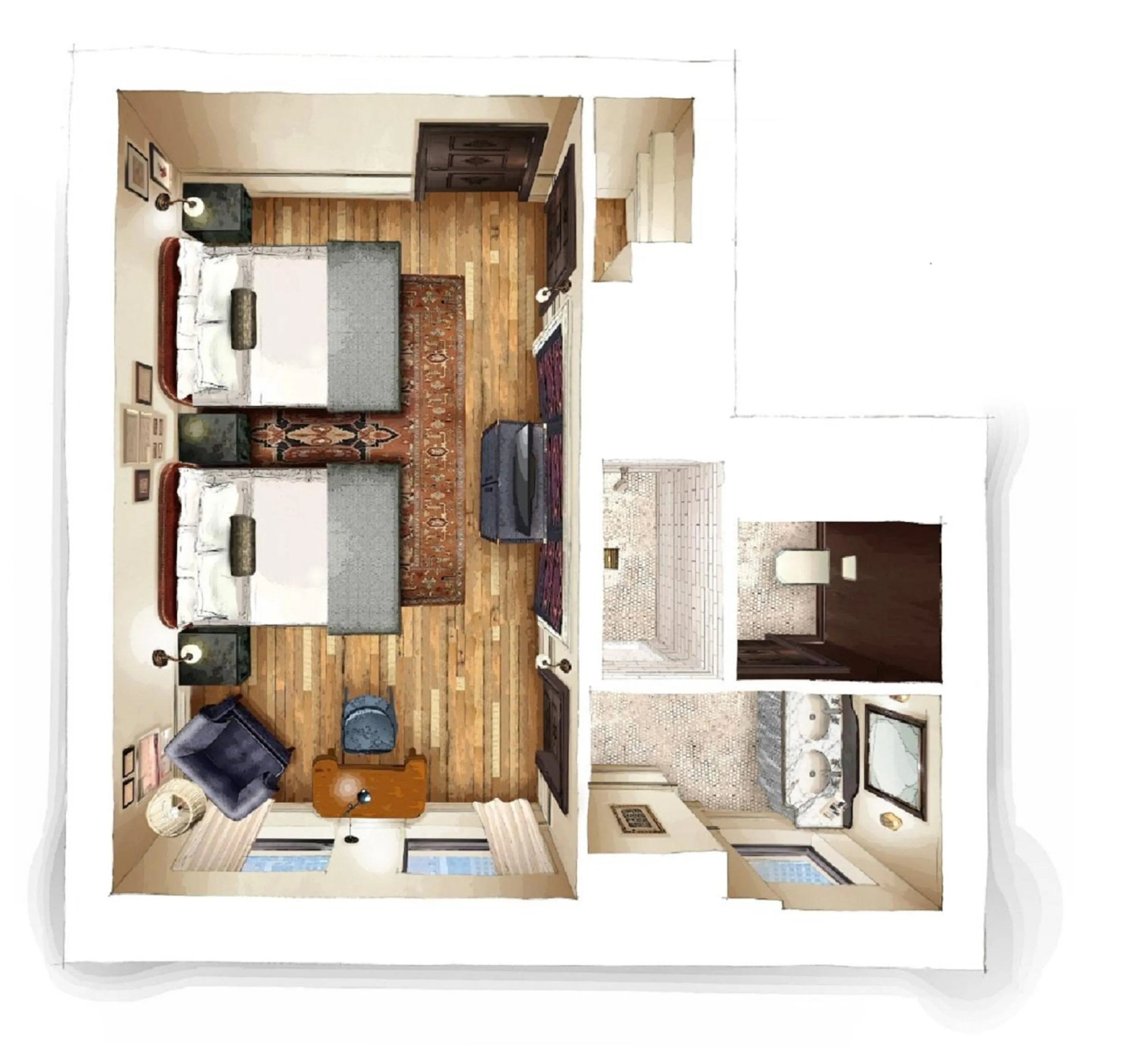 Atrium Family (Mobility/Hearing Accessible) in The Ned NoMad