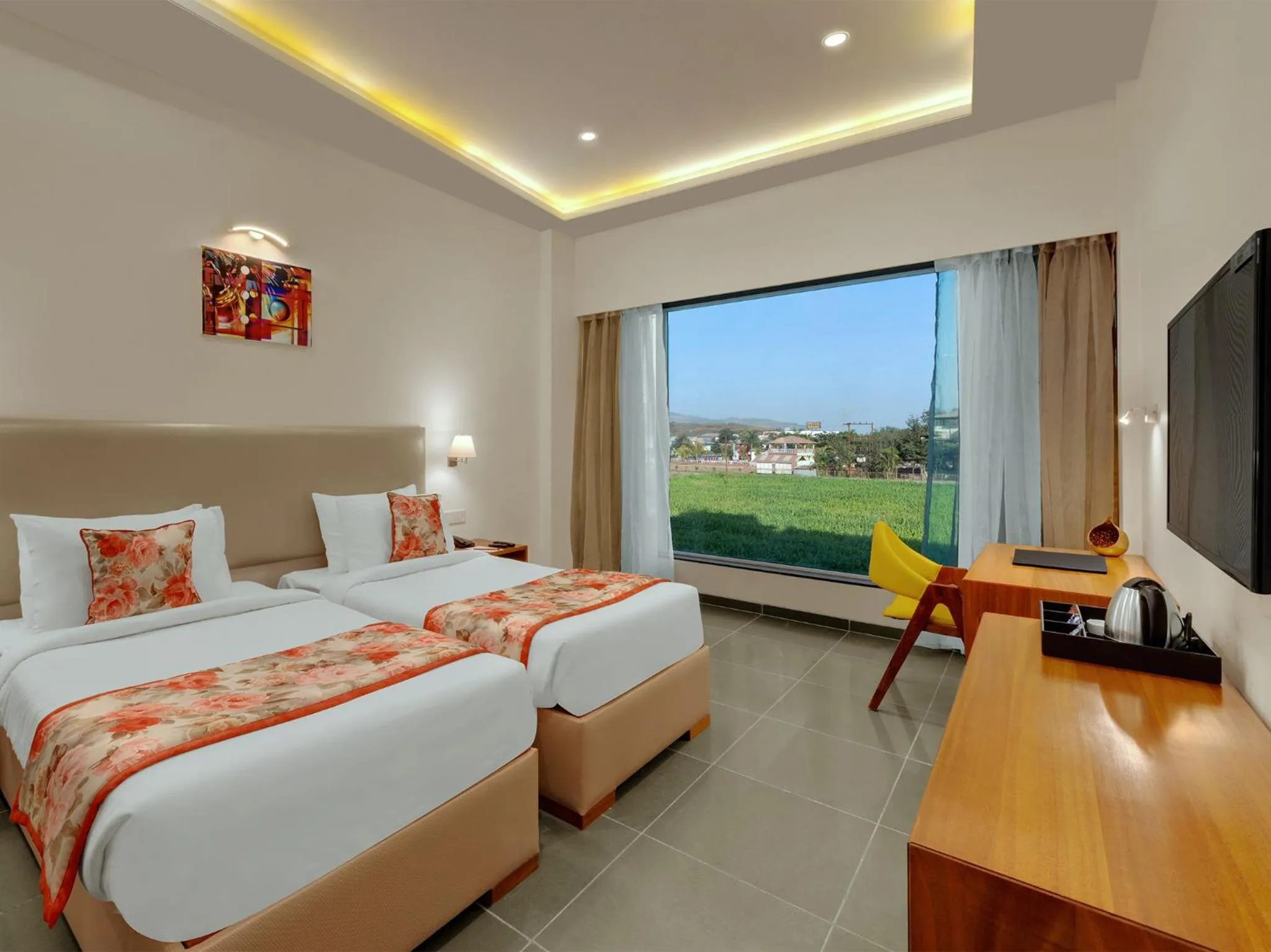 Deluxe Room with City view in Viola Beacon Resort, Lonavala
