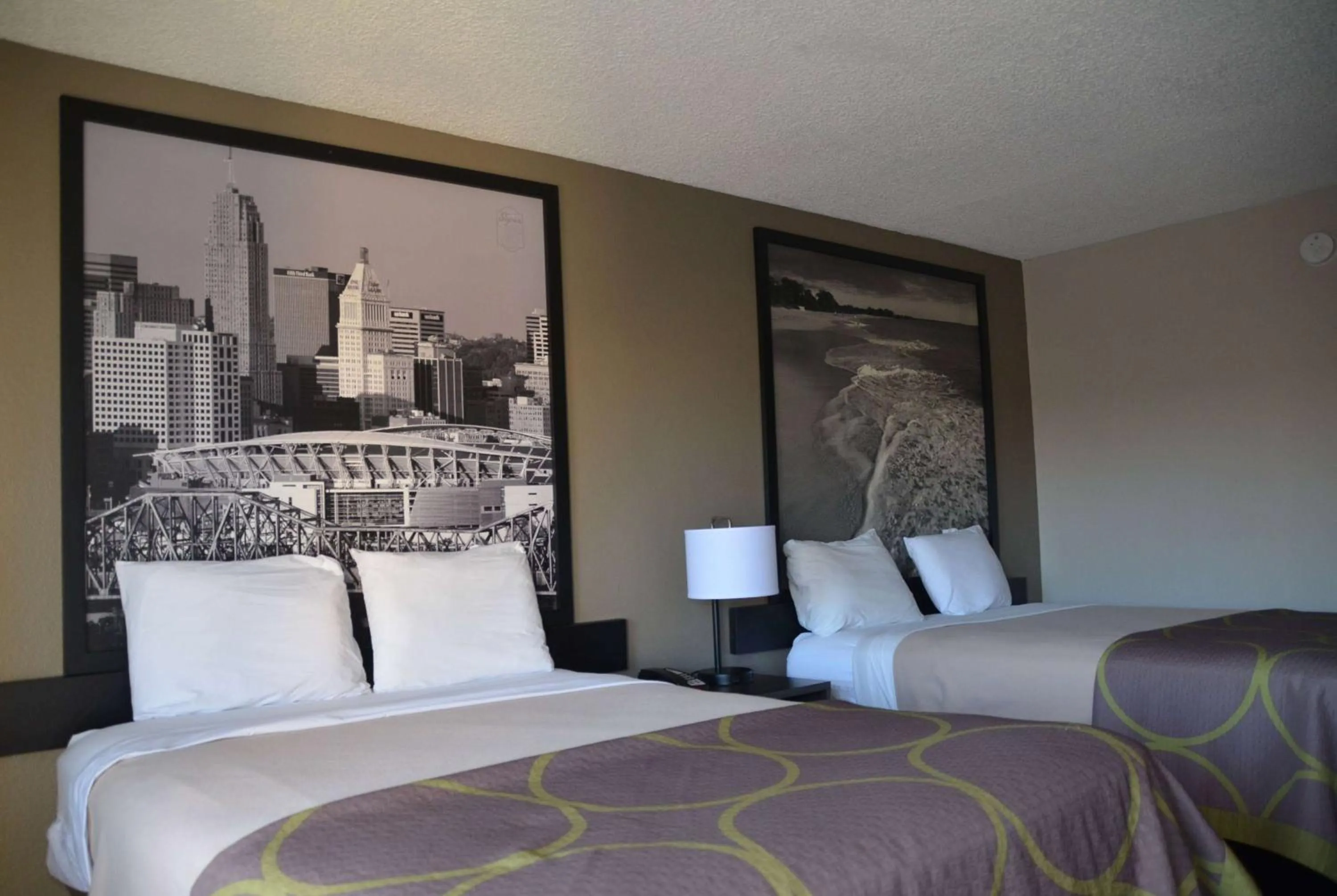 Queen Room with Two Queen Beds - Smoking in Super 8 by Wyndham Fredericksburg