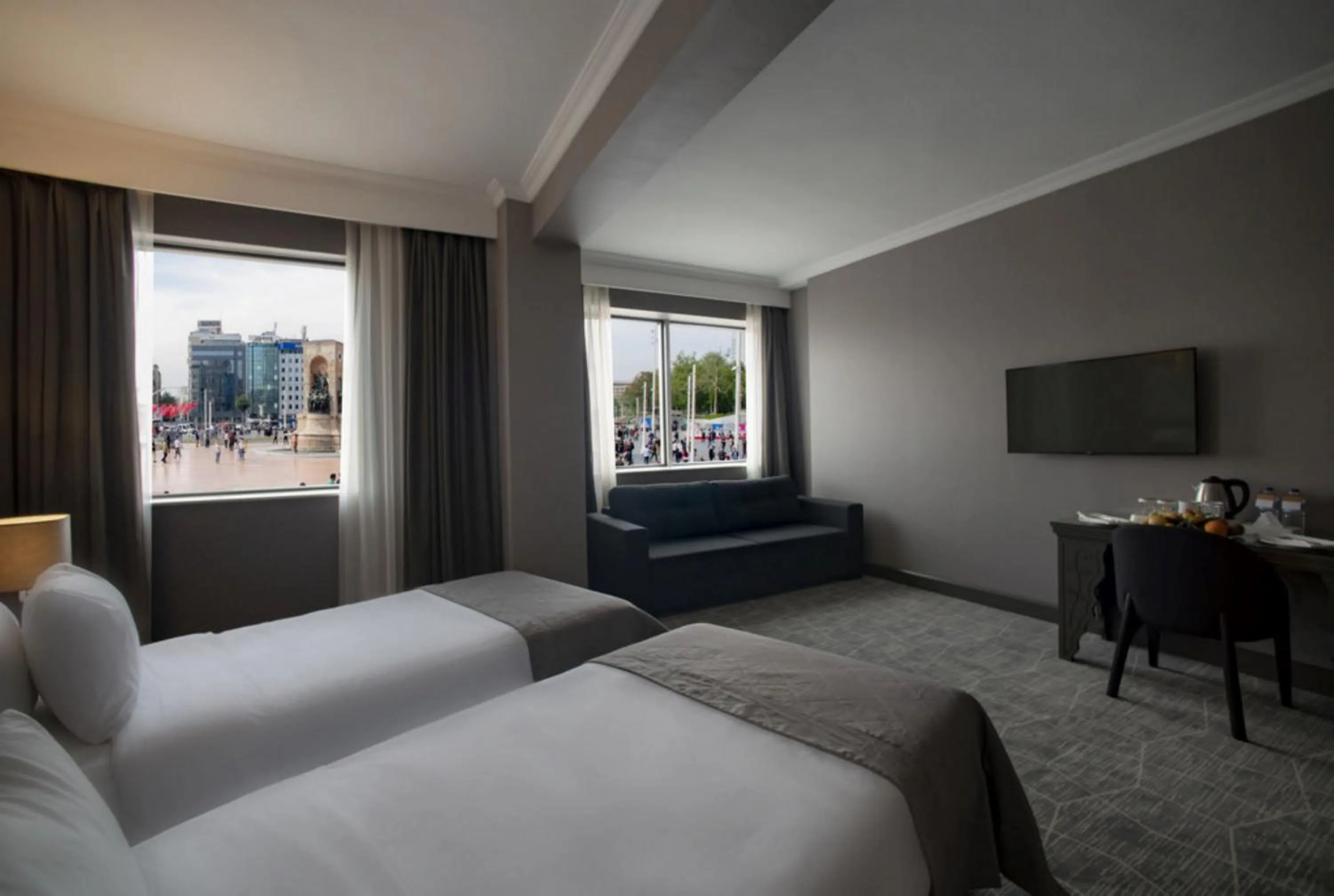 Family Connection Room with City View in Taksim Square Hotel