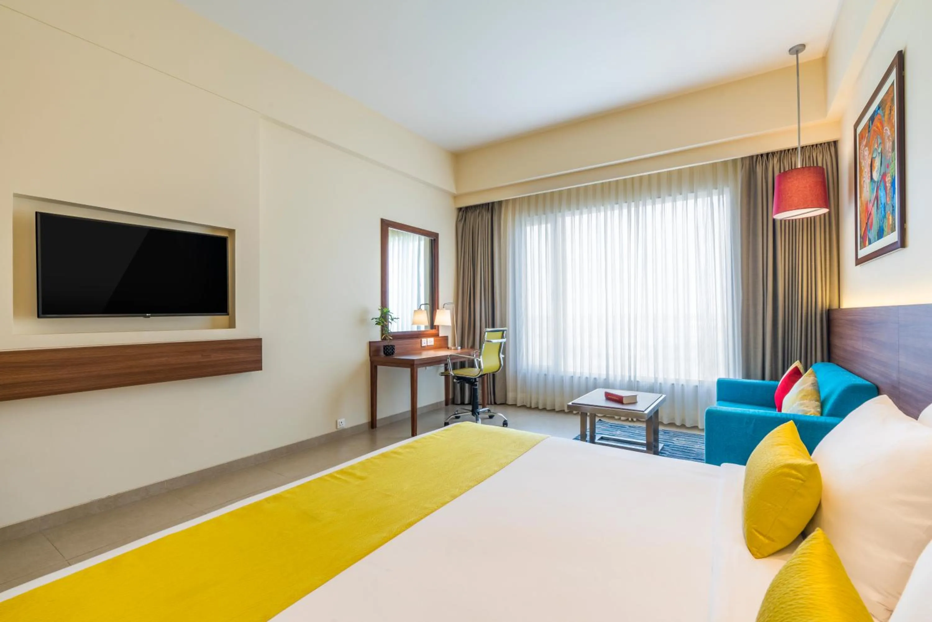 Standard Twin Room with Garden View - single occupancy - Complimentary Mocktails Welcome Drinks,Early Check-In & Late Check-Out up to 4 hours (on availability), 20% off on Food, Beverage, Laundry and Spa in The Fern Sattva Resort, Dwarka