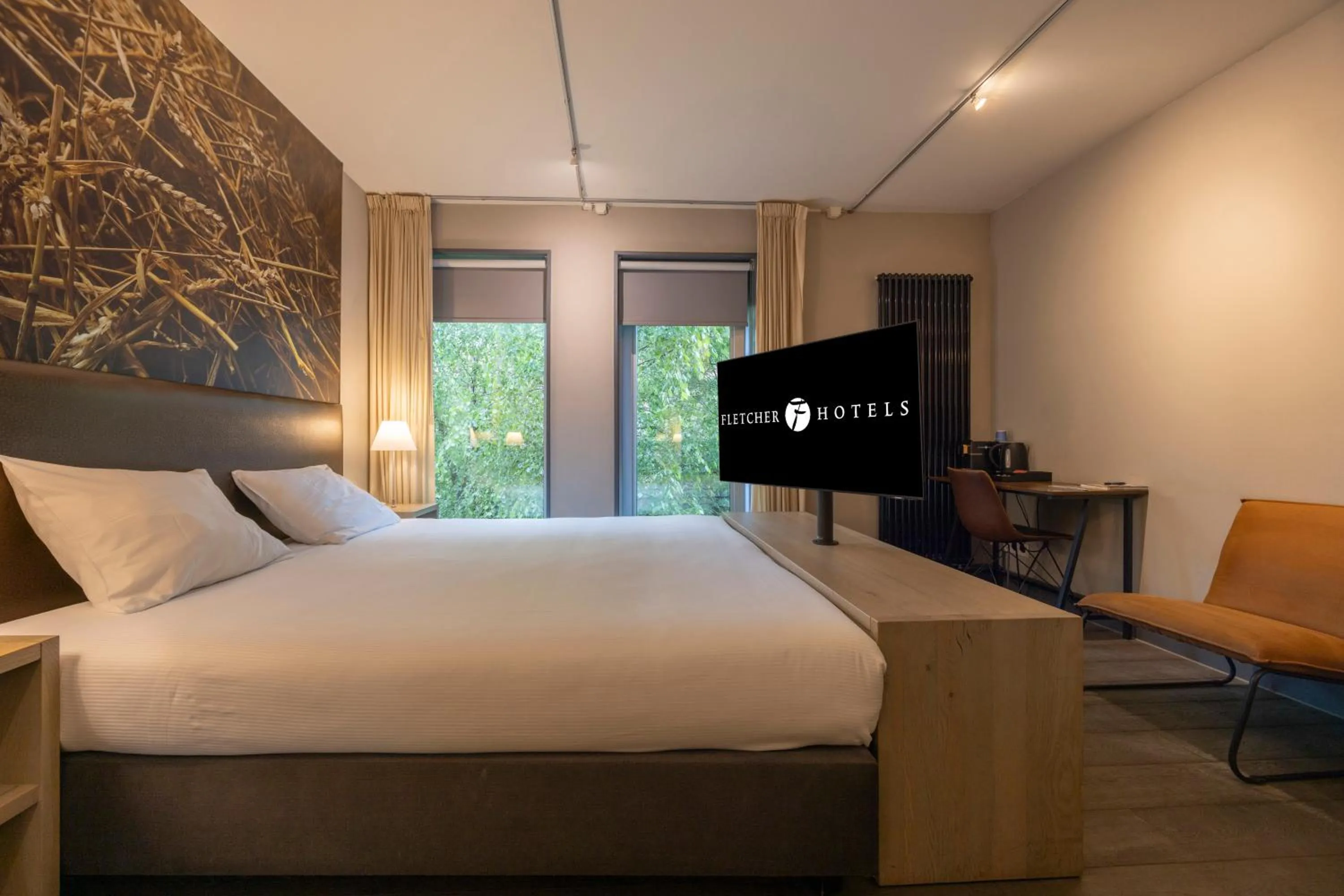 Standard Double Room in Fletcher Hotel-Restaurant Kasteel Coevorden