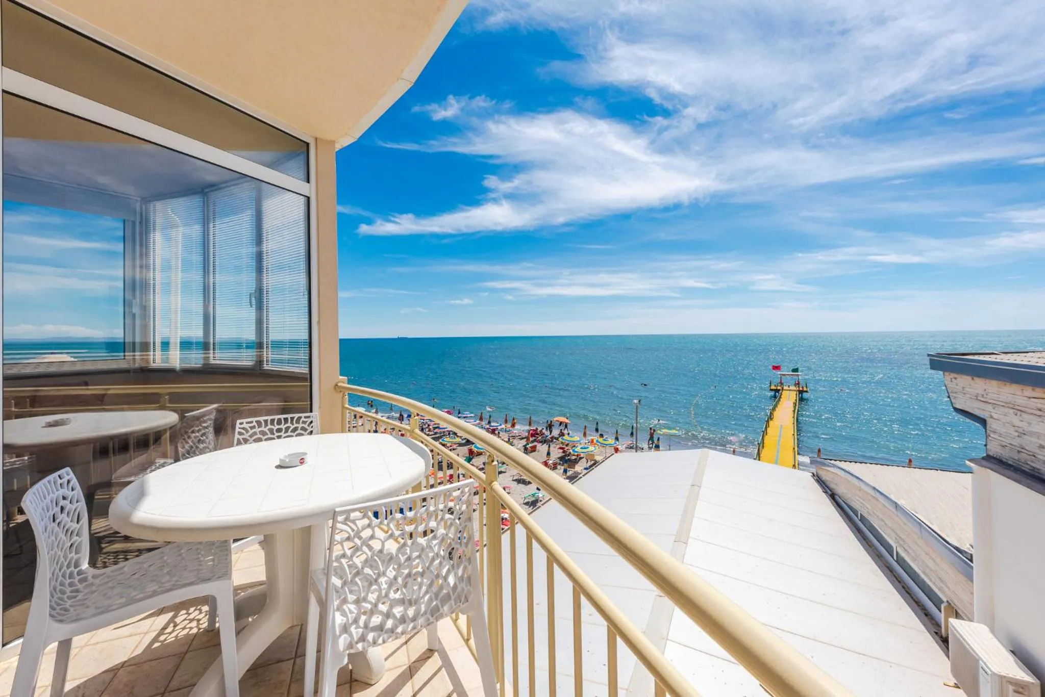 Double Room with Sea View in Aragosta Hotel