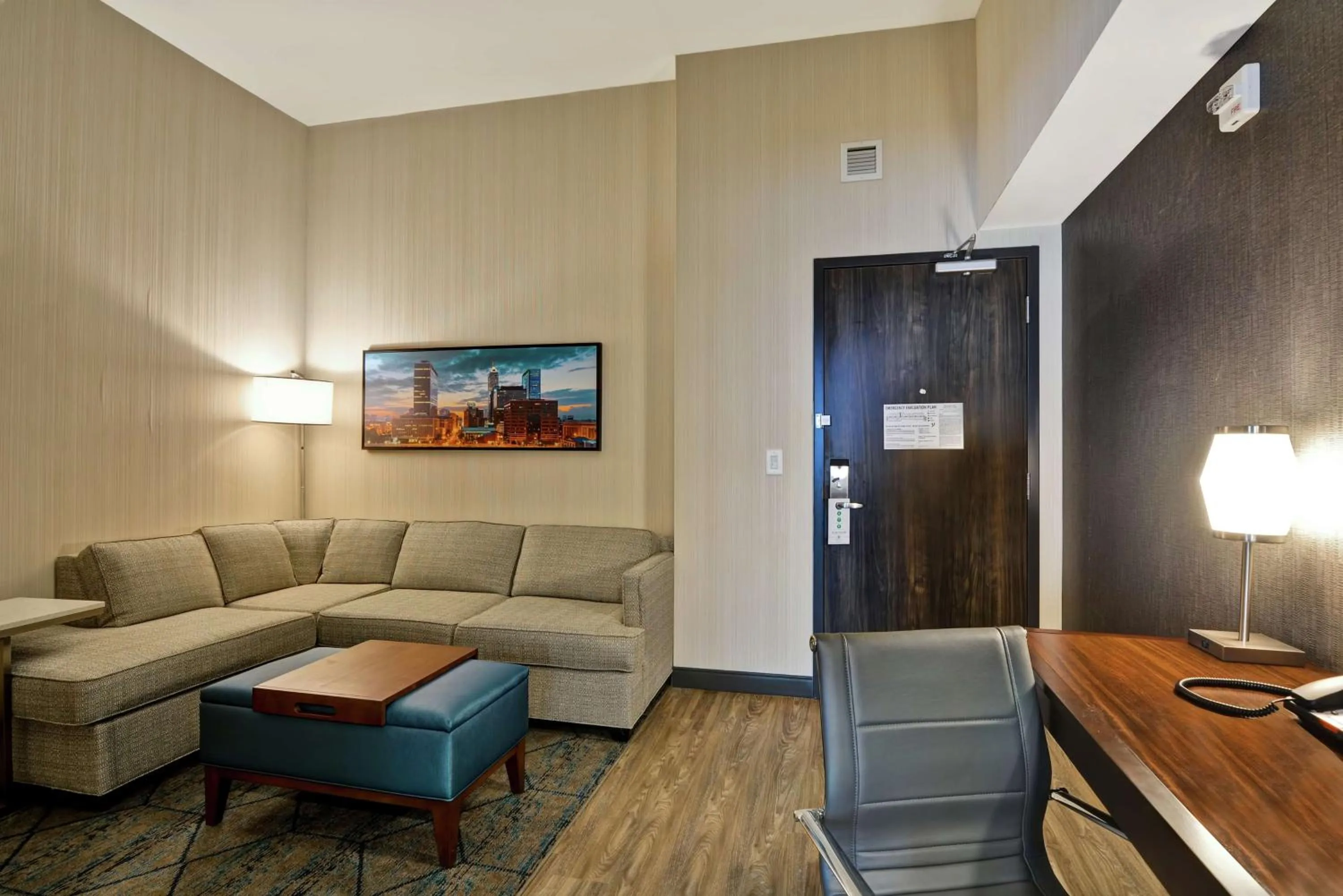 Two-Room King Suite in Embassy Suites By Hilton Plainfield Indianapolis Airport