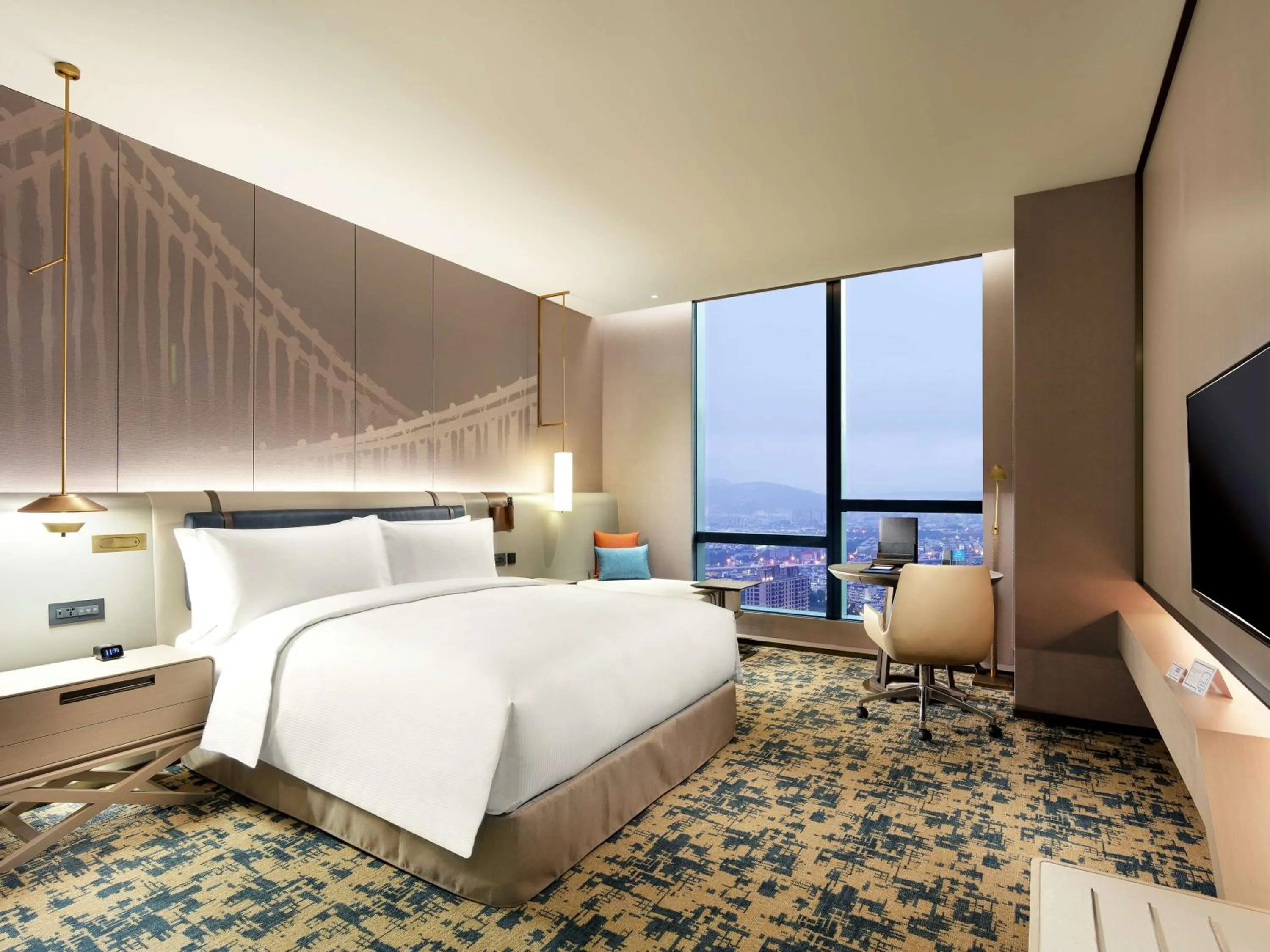 King Room - High Floor in Hilton Taipei Sinban