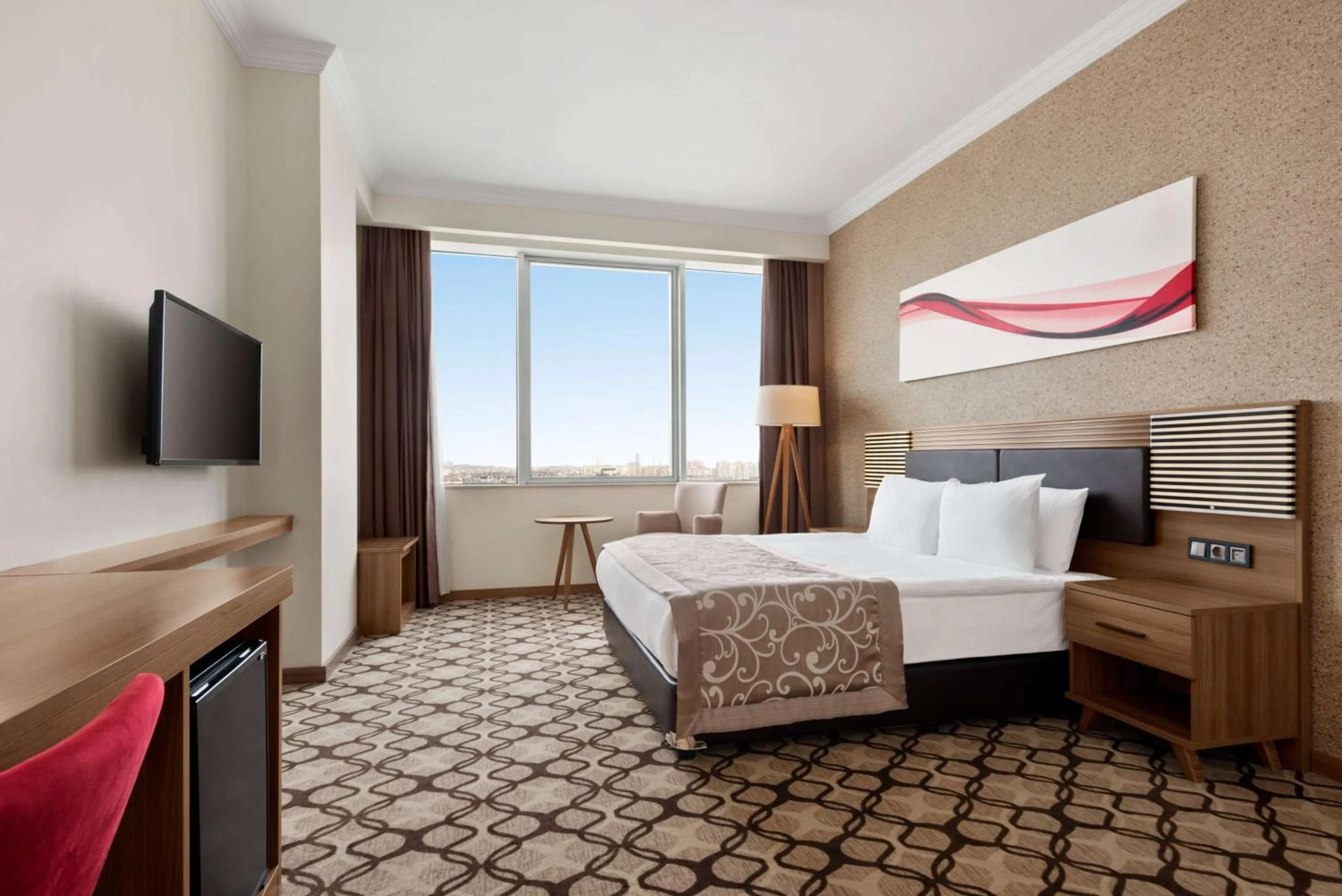 Queen Room with City View - single occupancy - Mobility Access/Non-Smoking in Ramada by Wyndham Diyarbakir