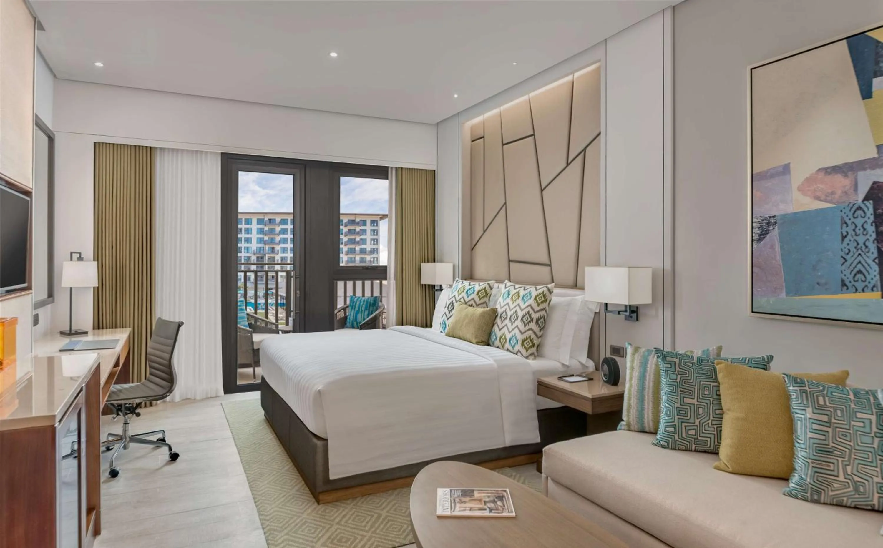 Deluxe King Room with Pool View in dusitD2 Davao