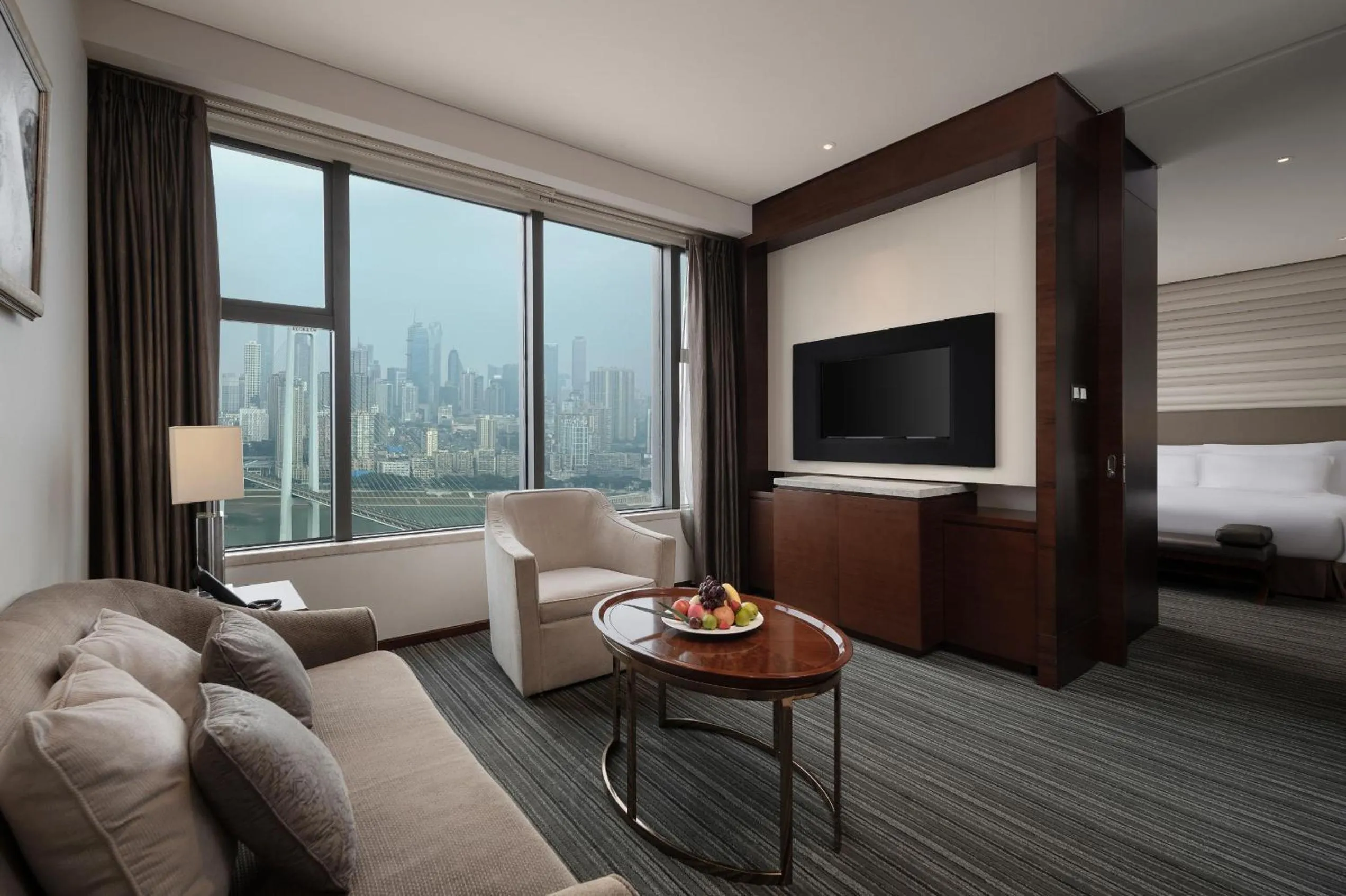 Executive Suite with Yangtze River View in Radisson Blu Plaza Chongqing