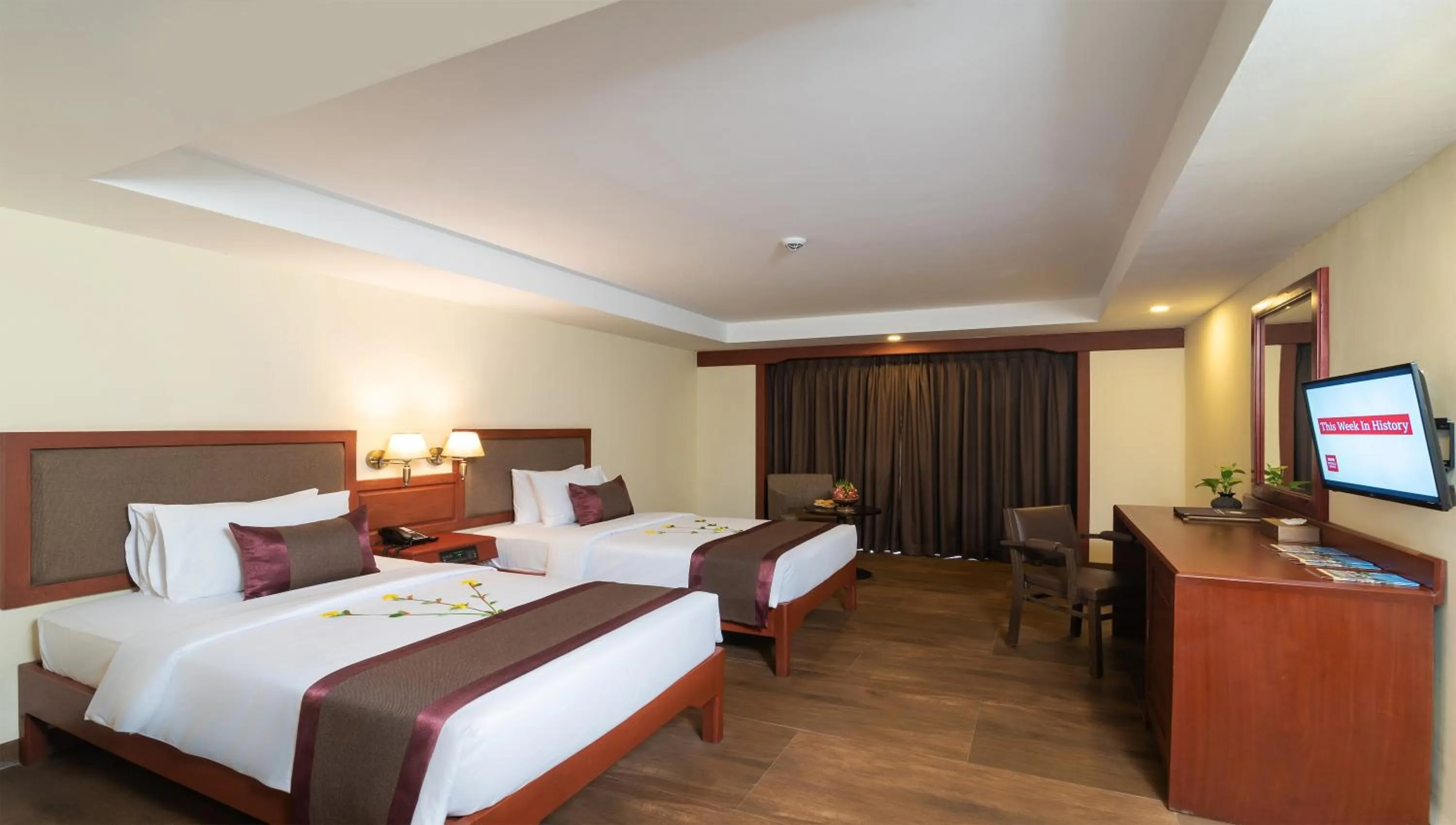 Deluxe Triple Room in Hotel De La Renaissance