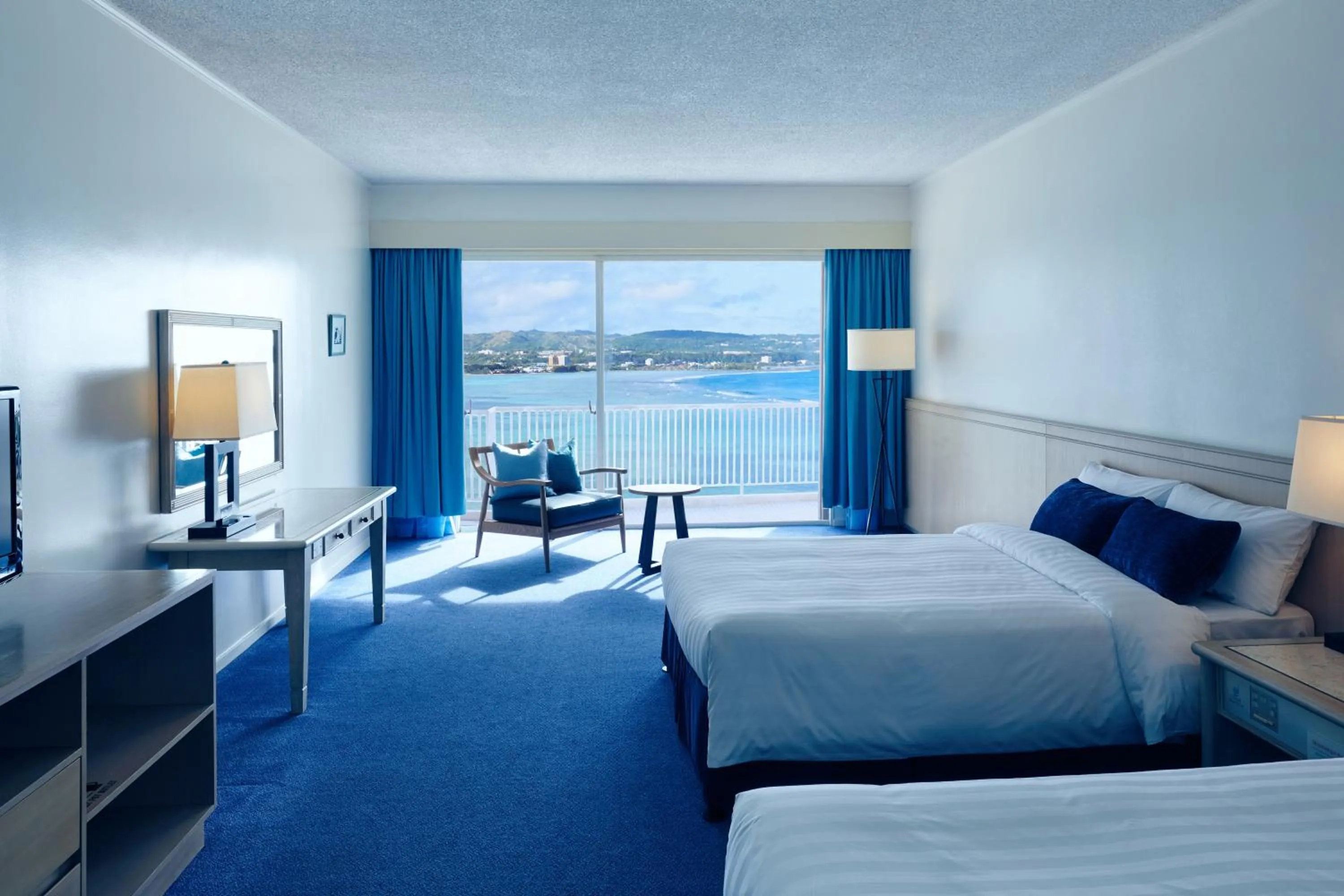 Premier Ocean Front 2 Double beds in Hoshino Resorts RISONARE Guam