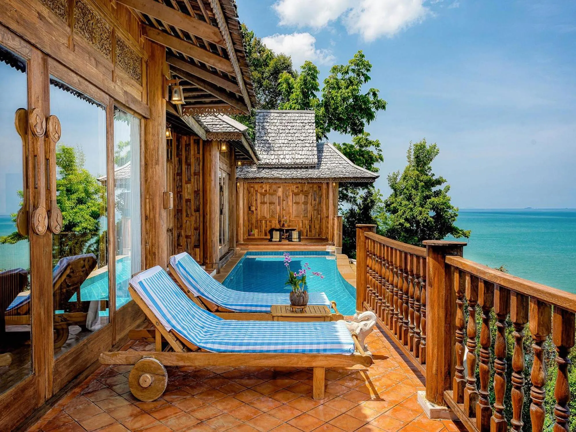 Two Bedroom Seawater Pool Villa with FREE THB 1,000 Net Resort Credit per night     in Santhiya Koh Yao Yai Resort & Spa - Compulsory Join Santhiya Speedboat from-to Ao Po Grand Marina at Phuket