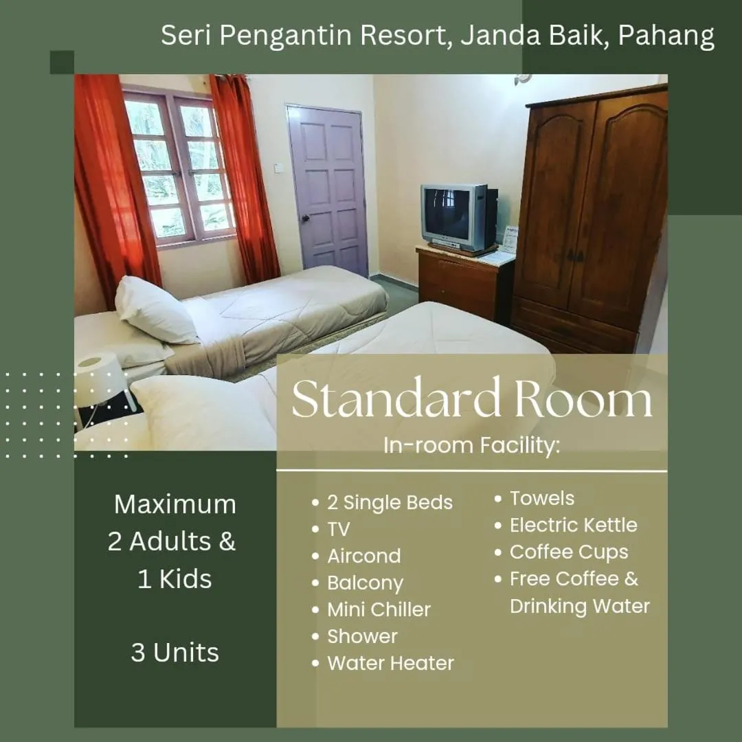 Standard Twin Room in Seri Pengantin Resort