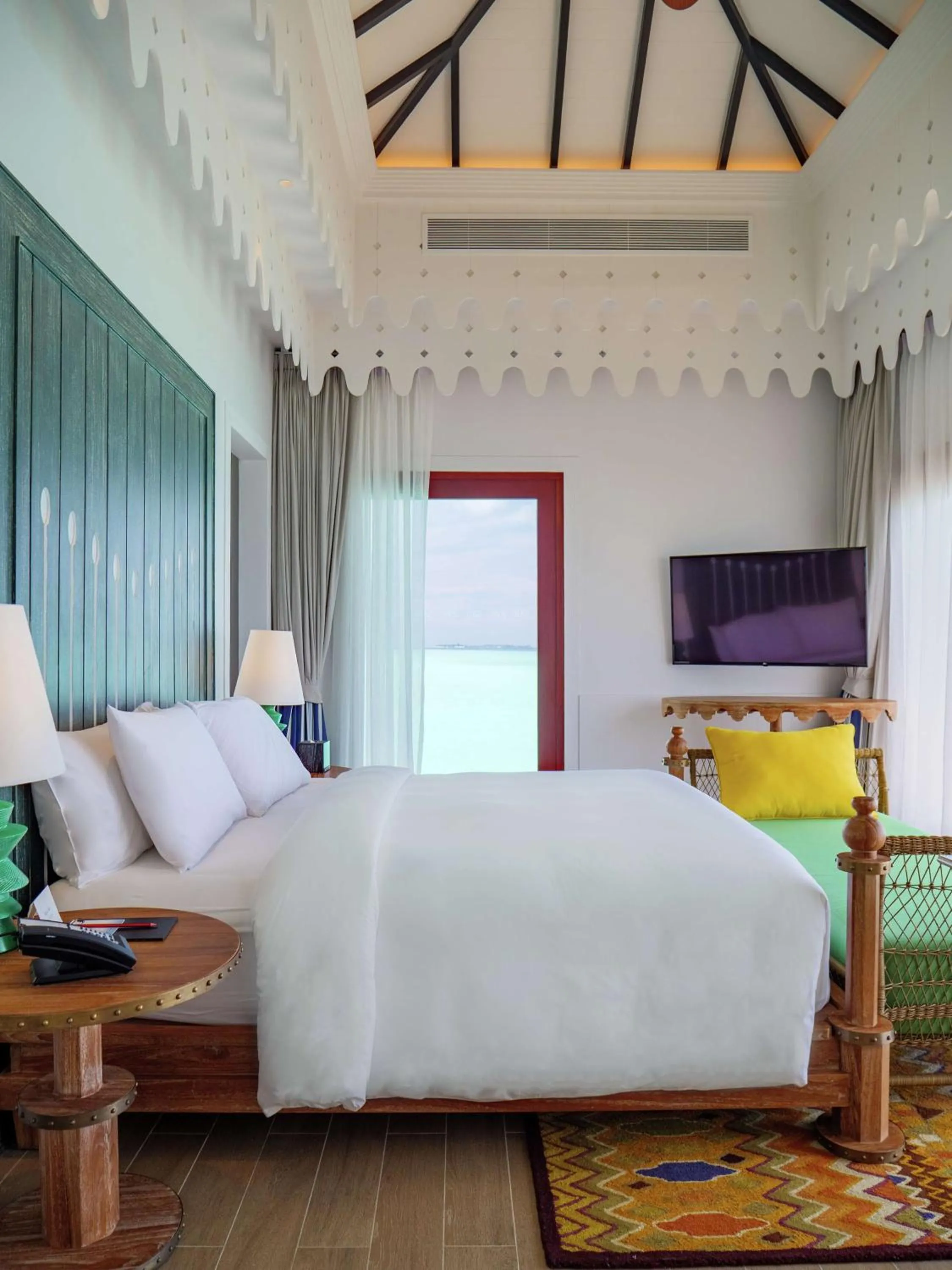 Two-Bedroom Overwater Villa with Pool in SAii Lagoon Maldives, Curio Collection By Hilton