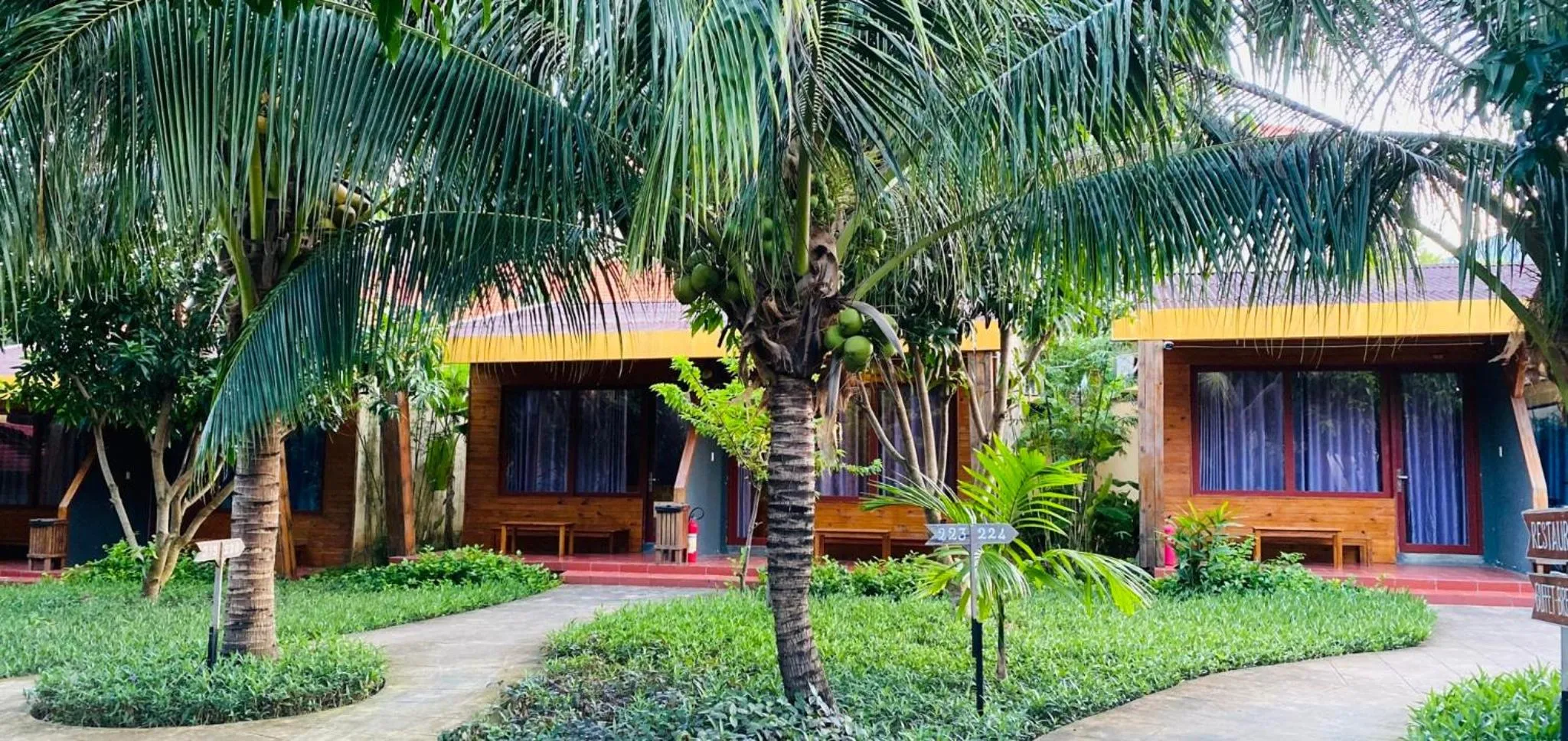 Double or Twin Room with Garden View in Tan Son Nhat Con Dao Resort