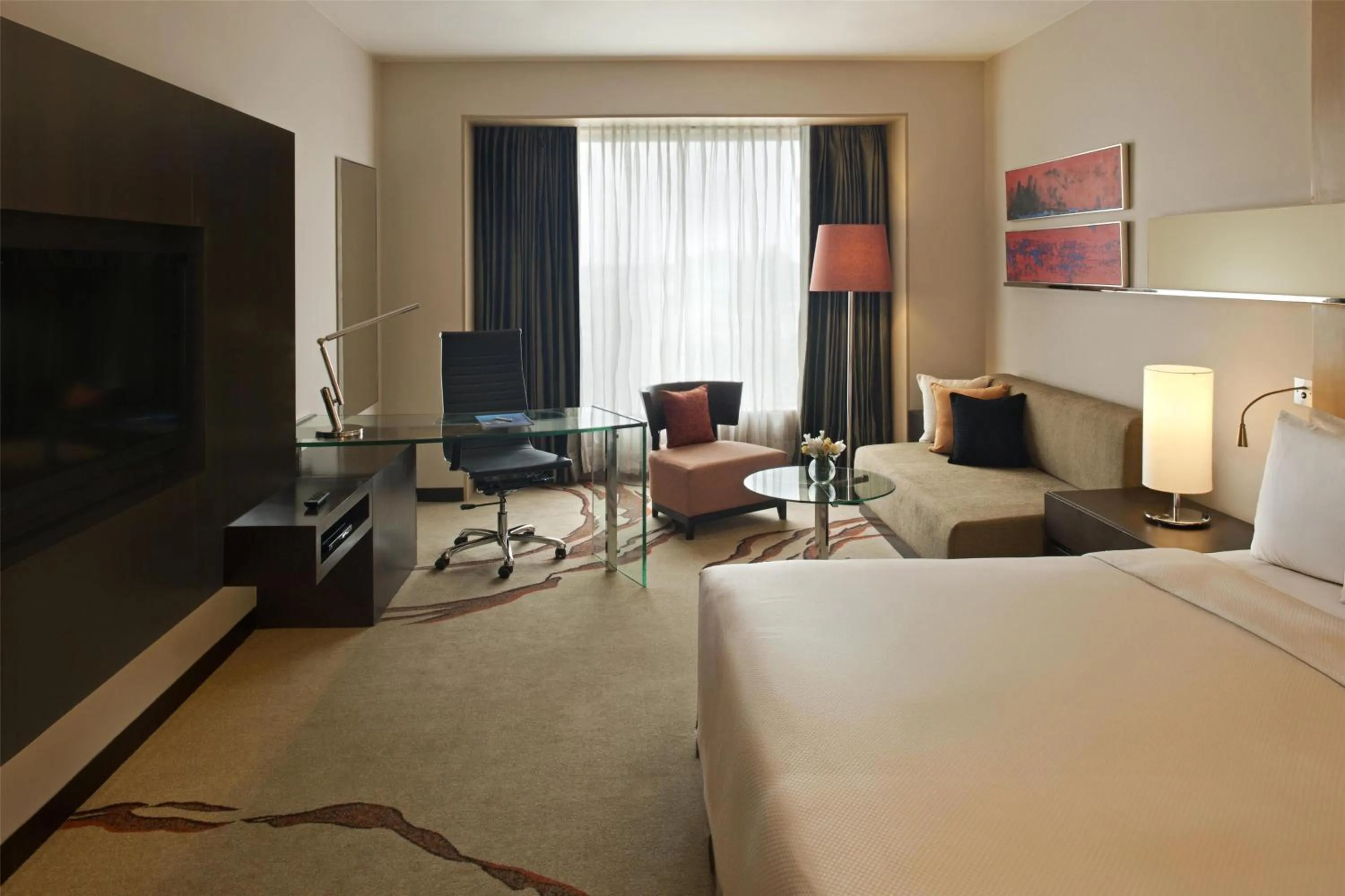 Superior Double or Twin Room (Shuttle service to Golden Temple on scheduled Hrs, 10% Discount on F & Soft Beverages, Happy Hours 1+1 on IMFL Drinks (16:00-18:00 Hrs) at Proof Patio Bar) in Radisson Blu Hotel Amritsar