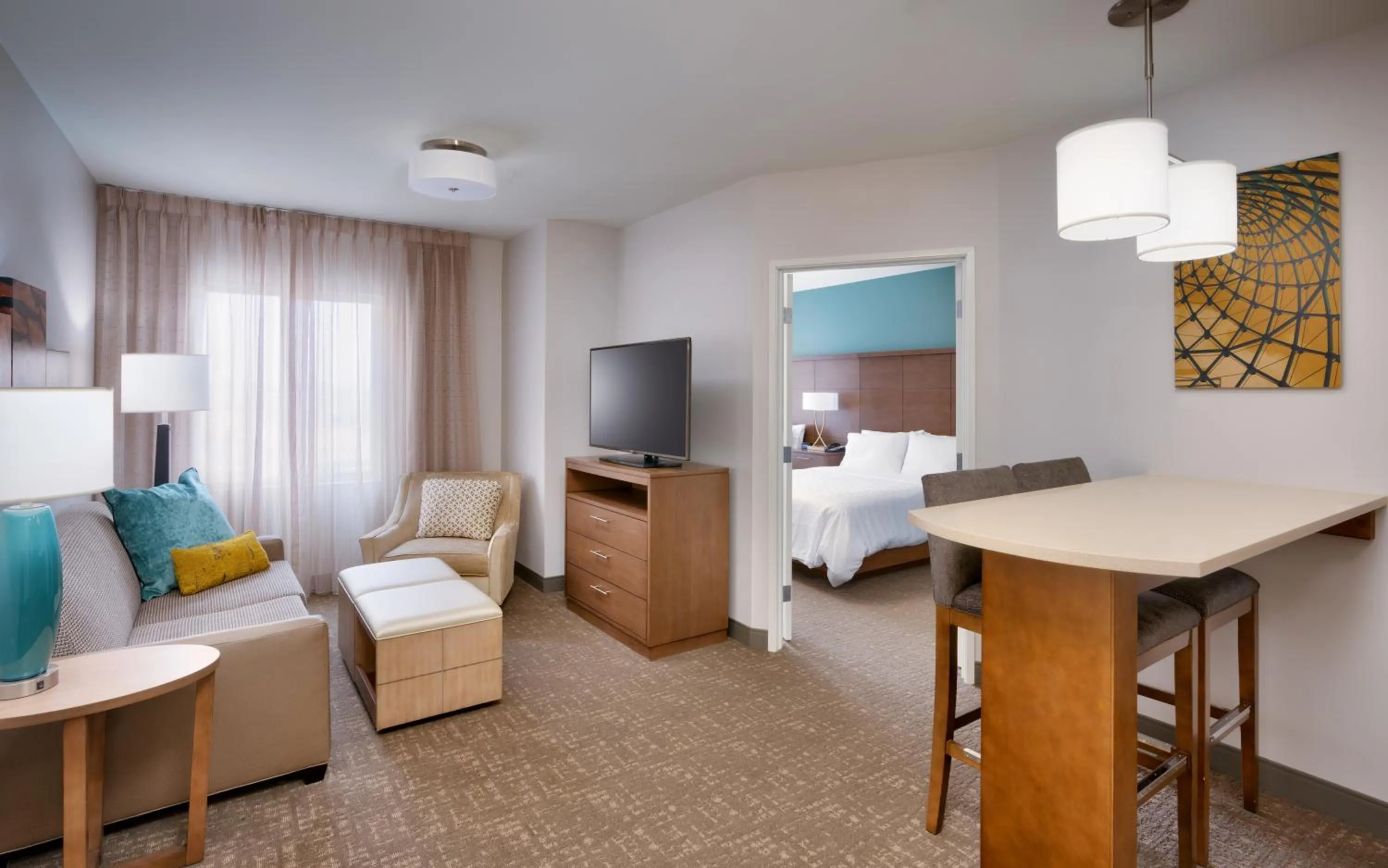 One-Bedroom King Suite - Communications Accessible in Staybridge Suites - Lehi - Traverse Ridge Center by IHG