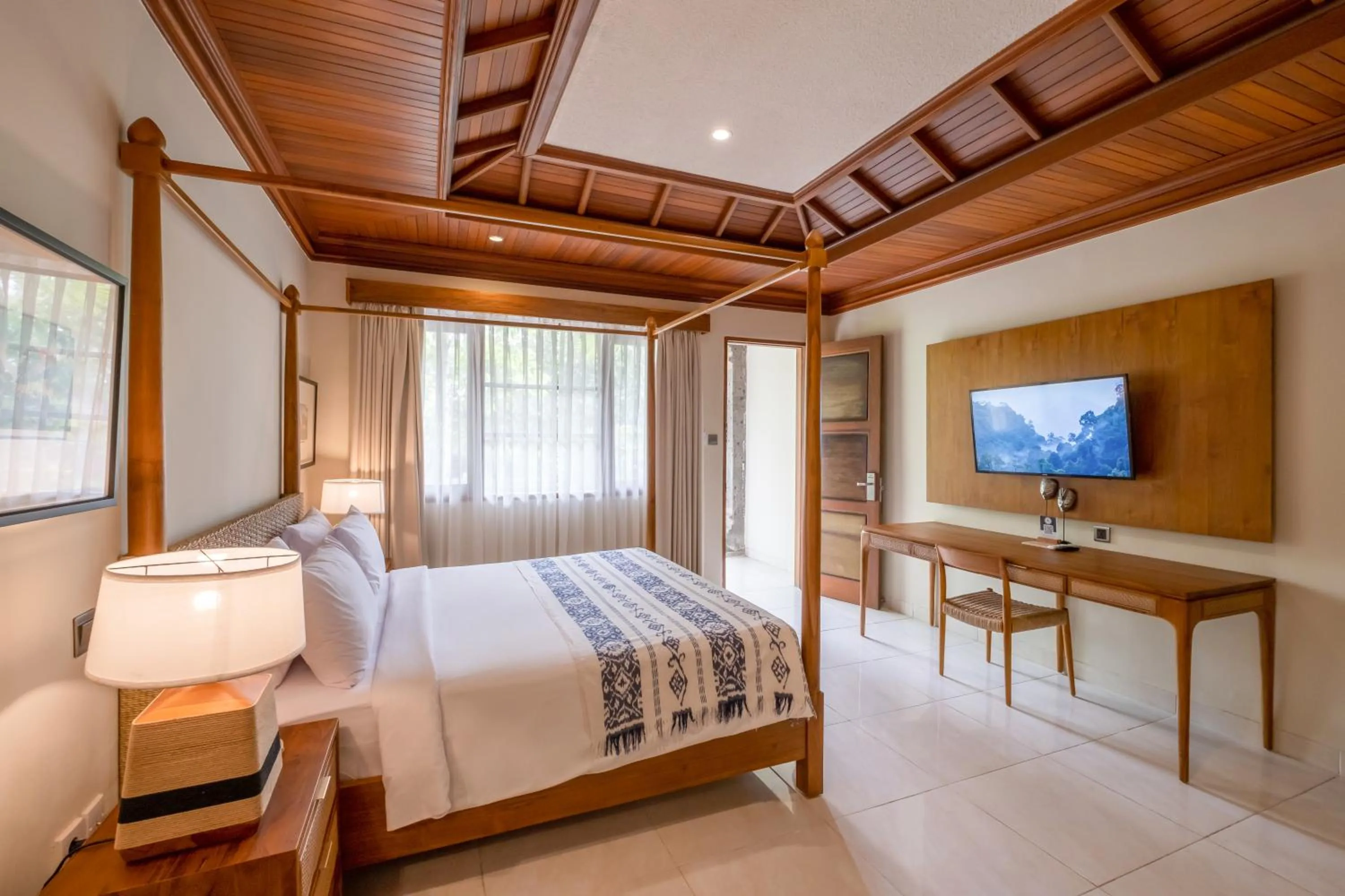 Deluxe Double or Twin Room with Garden View in Bhuwana Ubud Hotel and Farm