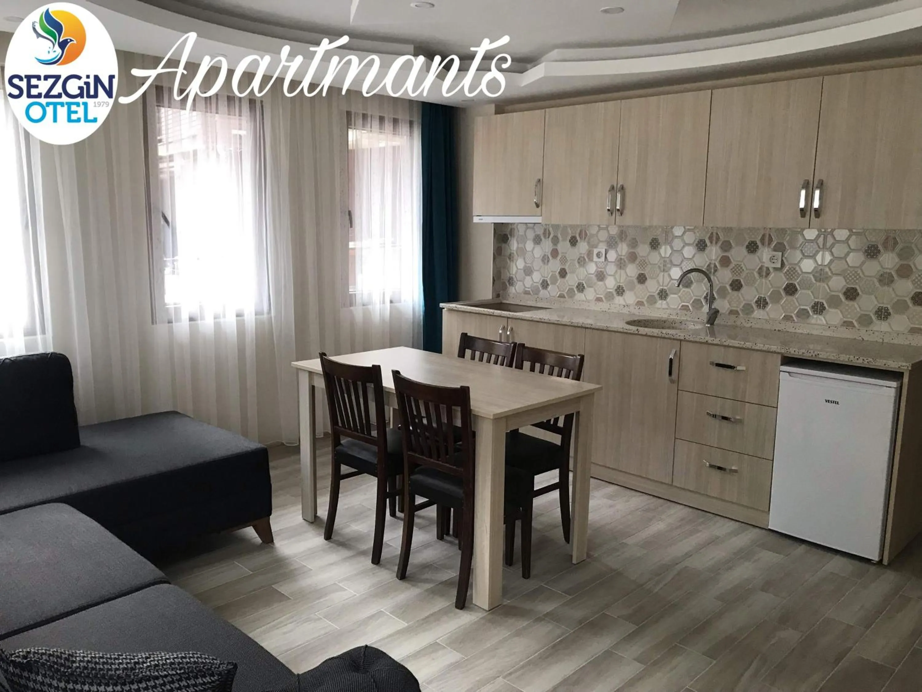 Two-Bedroom Apartment in Sezgin Hotel