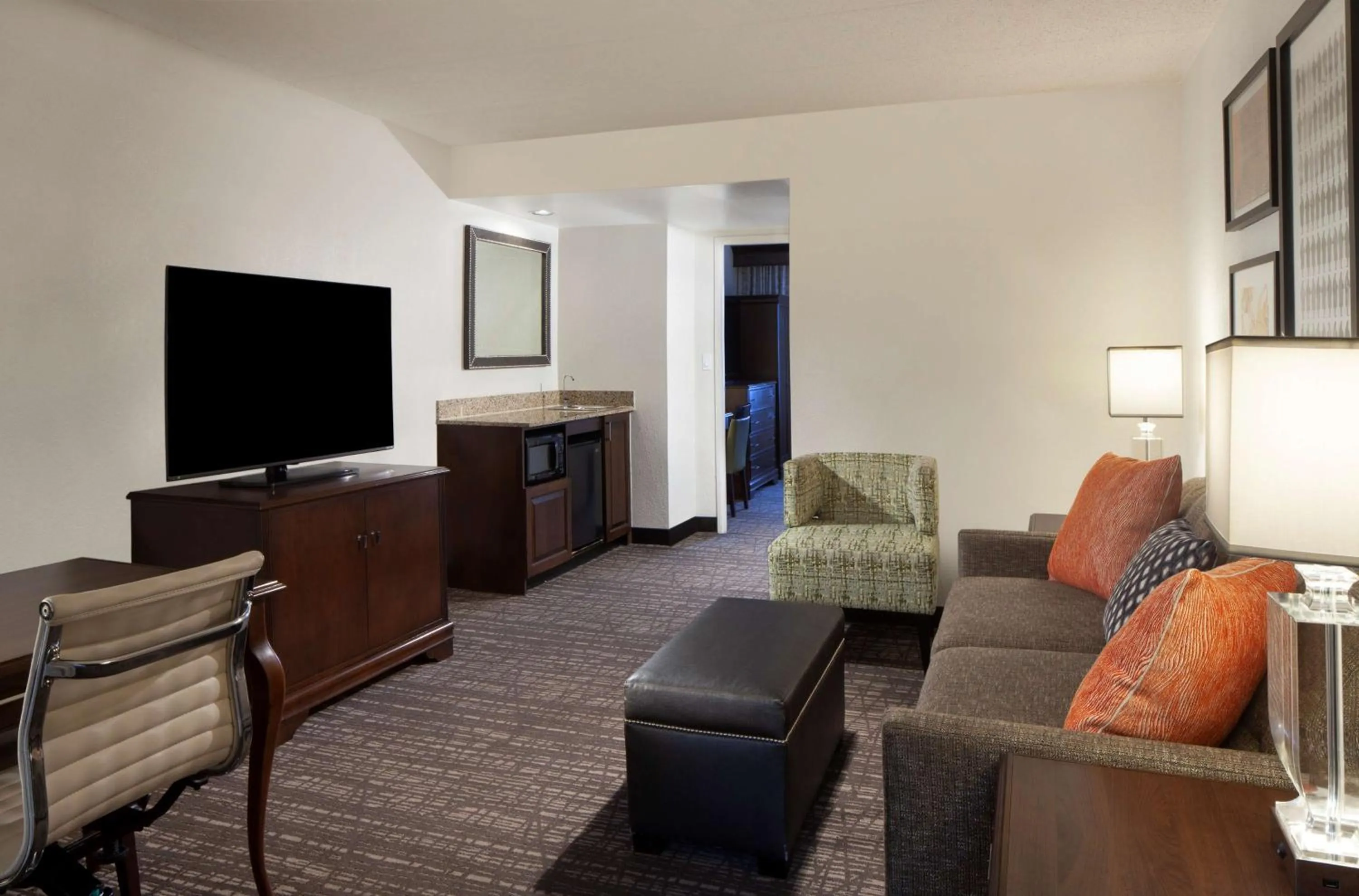 Two-Room King Suite - Non-Smoking in Embassy Suites by Hilton Philadelphia Airport