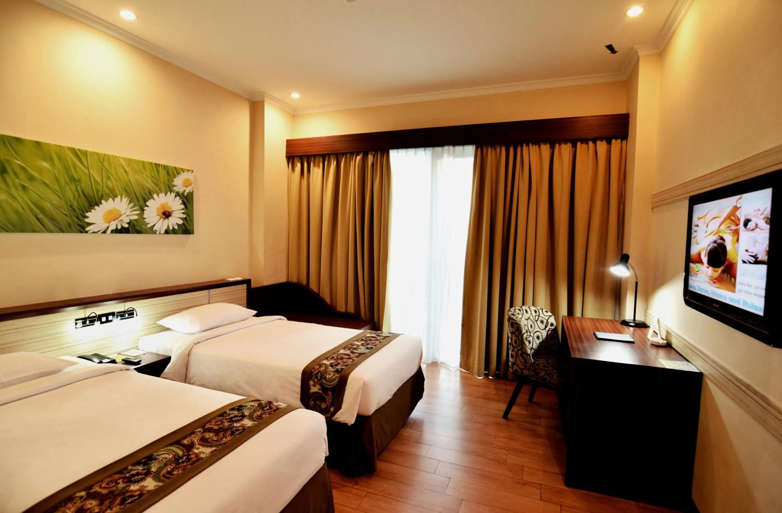 Deluxe Double or Twin Room in Angkasa Garden Hotel