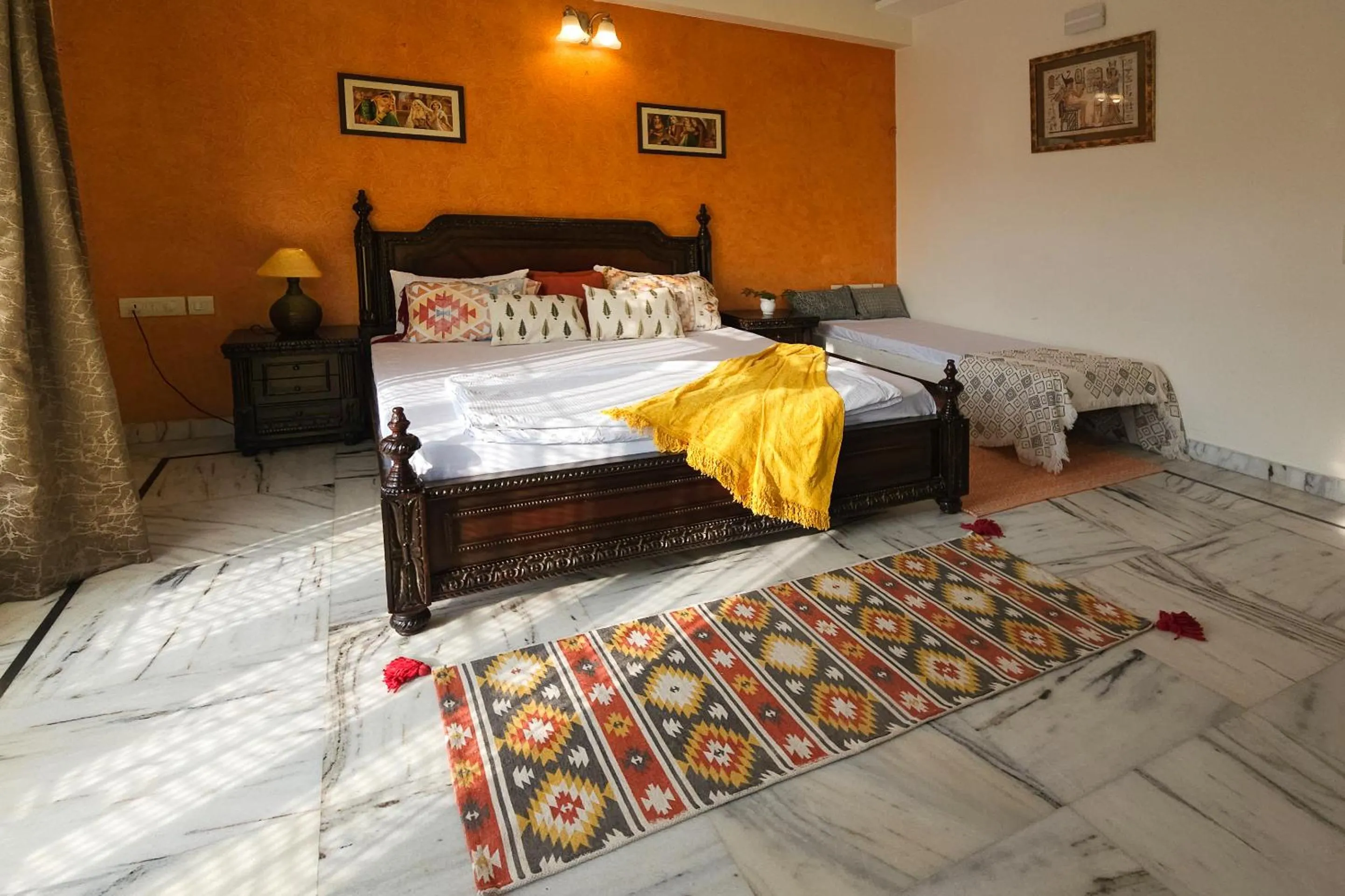 Gulmohar Dreams Family Room in Prakash Kutir B&B